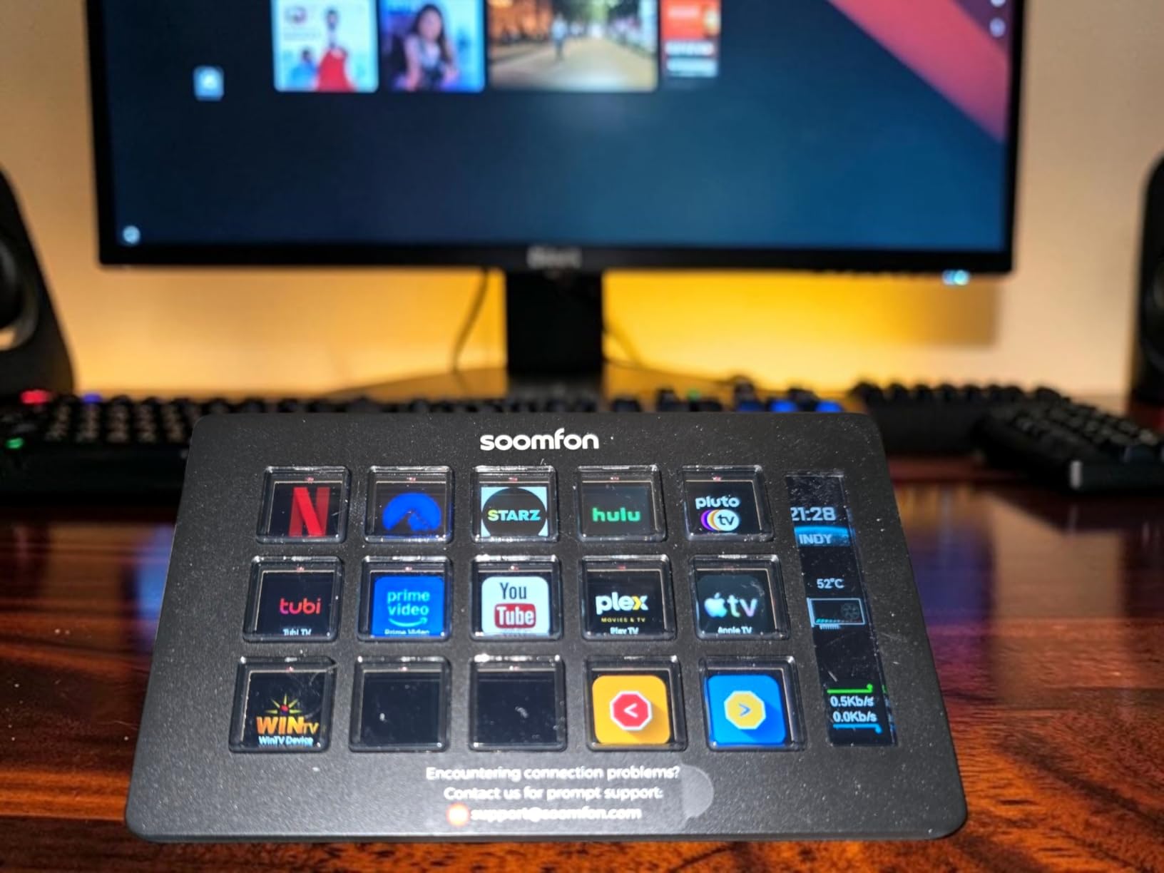 SOOMFON Stream Controller Studio Control Deck 15 Macro Keys and Dashboard customer photo 2