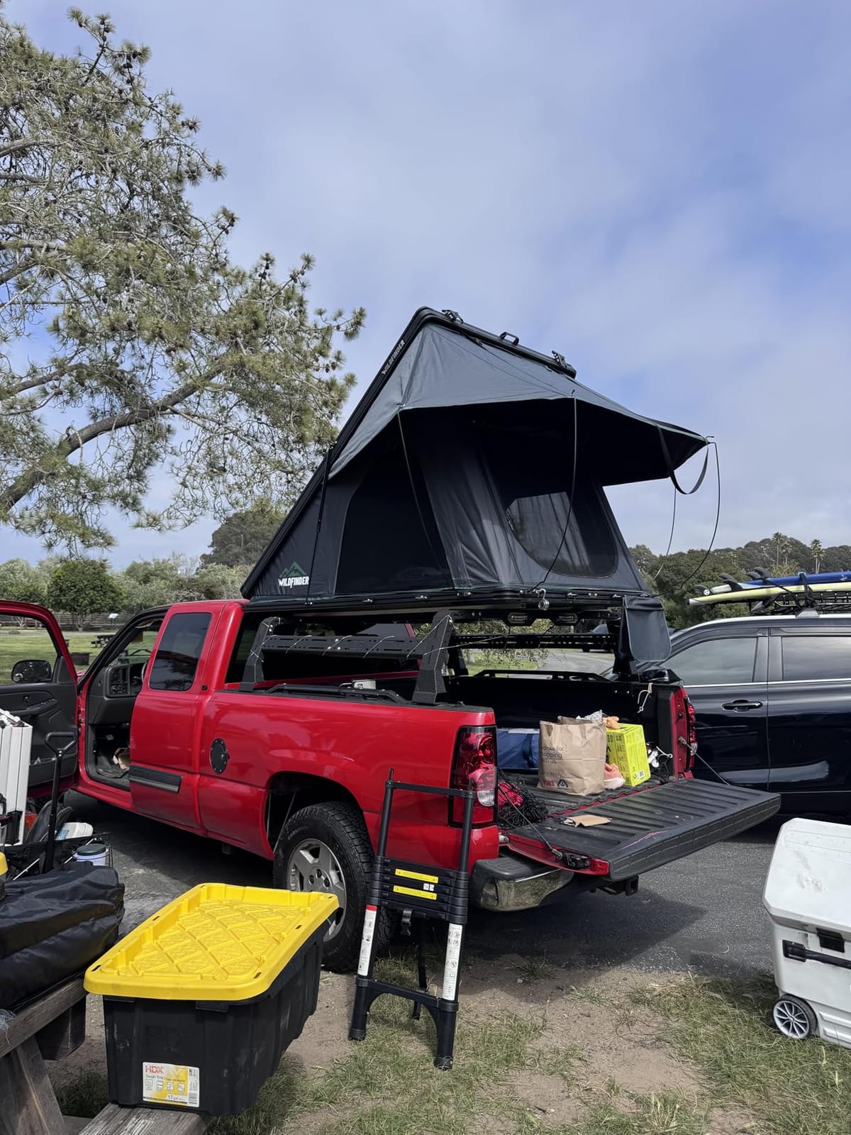 WildFinder Rooftop Tent, Hard Shell Roof Top Tent for Jeep SUV Truck Van customer photo 2