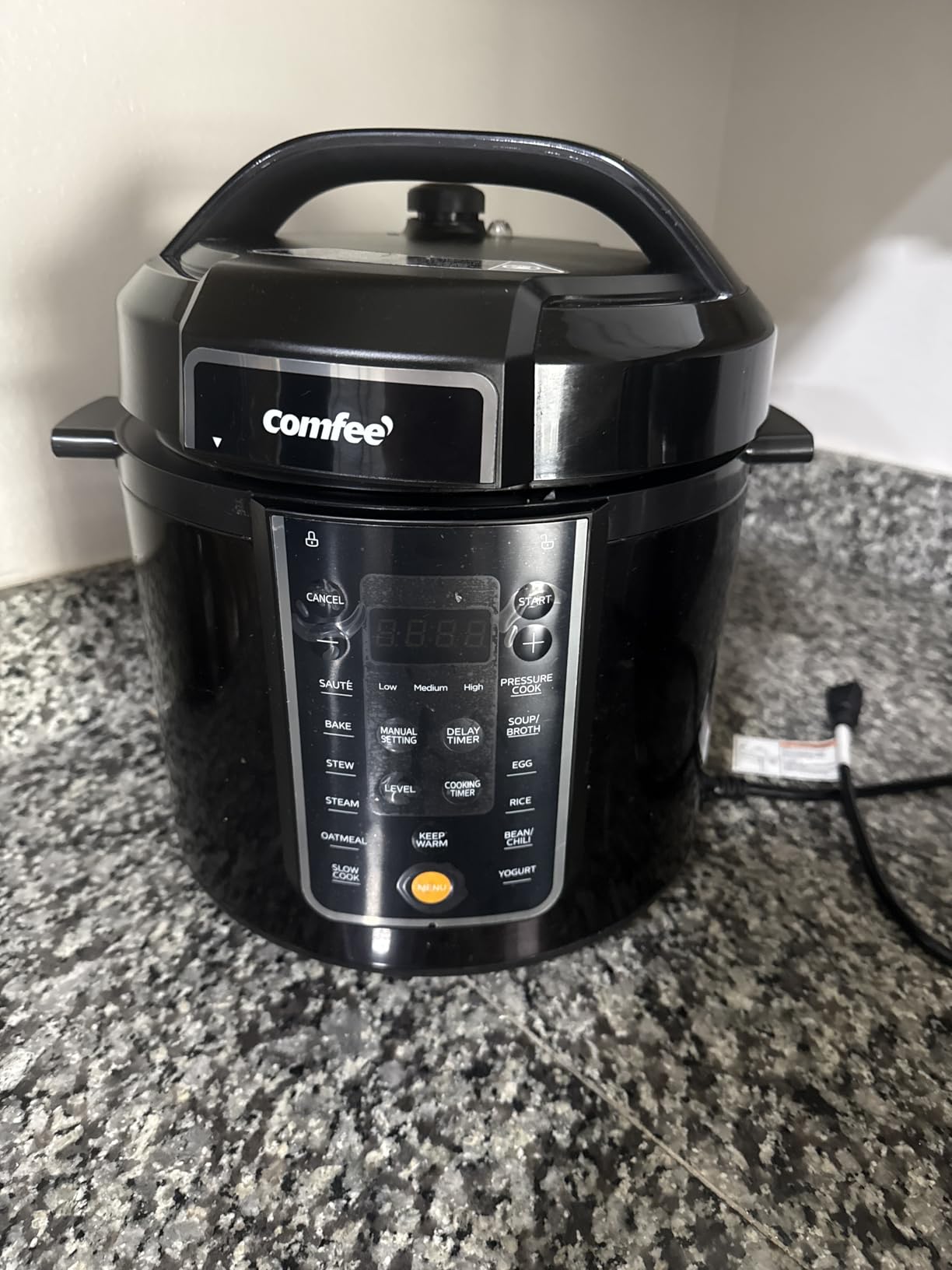 COMFEE’ 16-in-1 Electric Pressure Cooker with Non-Stick Pot for Yogurt, Rice, Slow Cooking, Steaming, and More, 8 Quarts customer photo 1