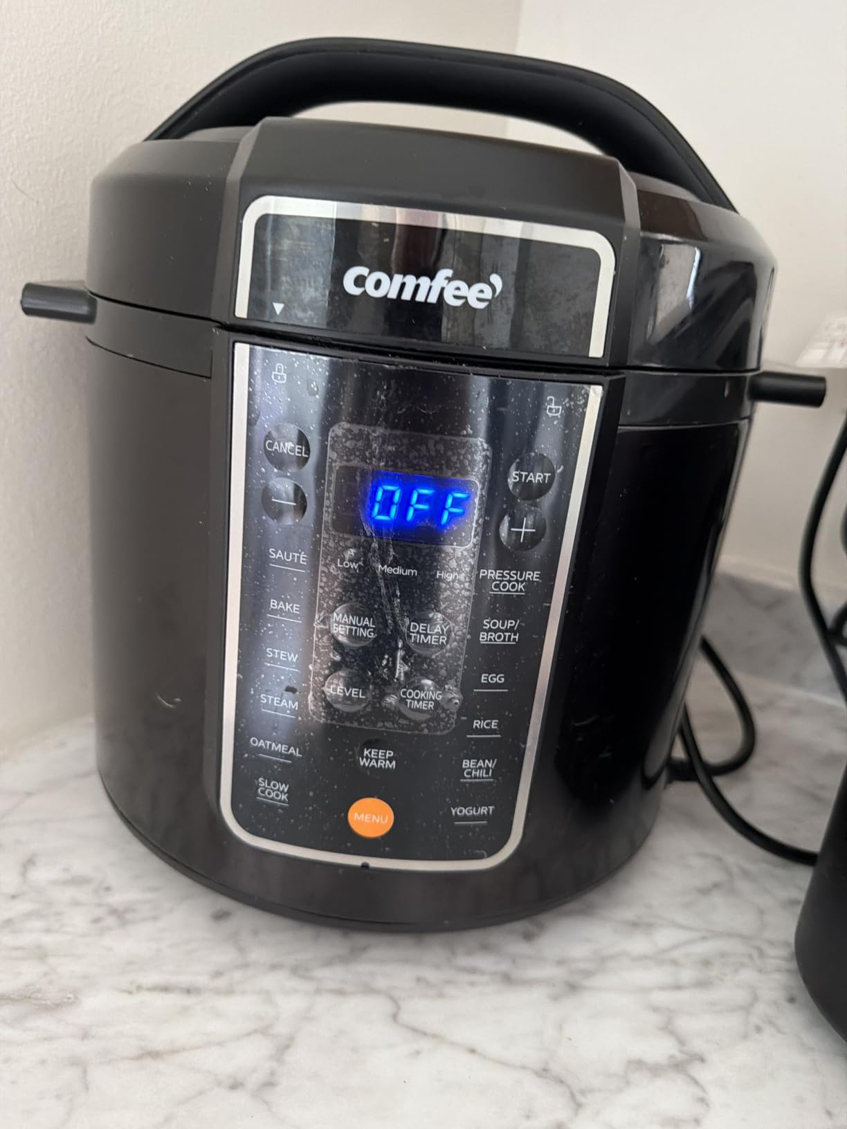 COMFEE’ 16-in-1 Electric Pressure Cooker with Non-Stick Pot for Yogurt, Rice, Slow Cooking, Steaming, and More, 8 Quarts customer photo 2
