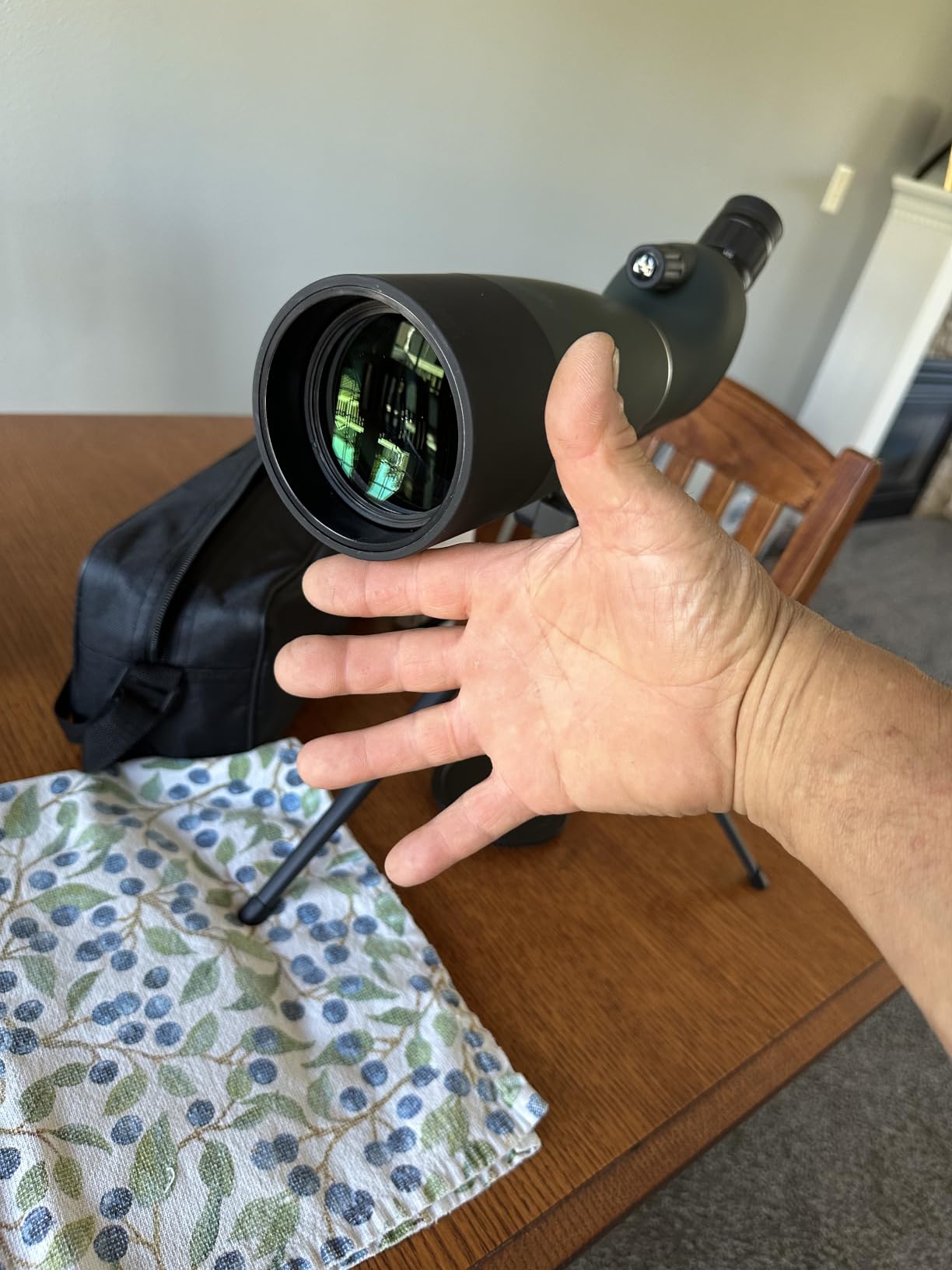 SVBONY SV28 100mm Spotting Scope for Target Shooting, 25-75x Spotter Scope customer photo 1