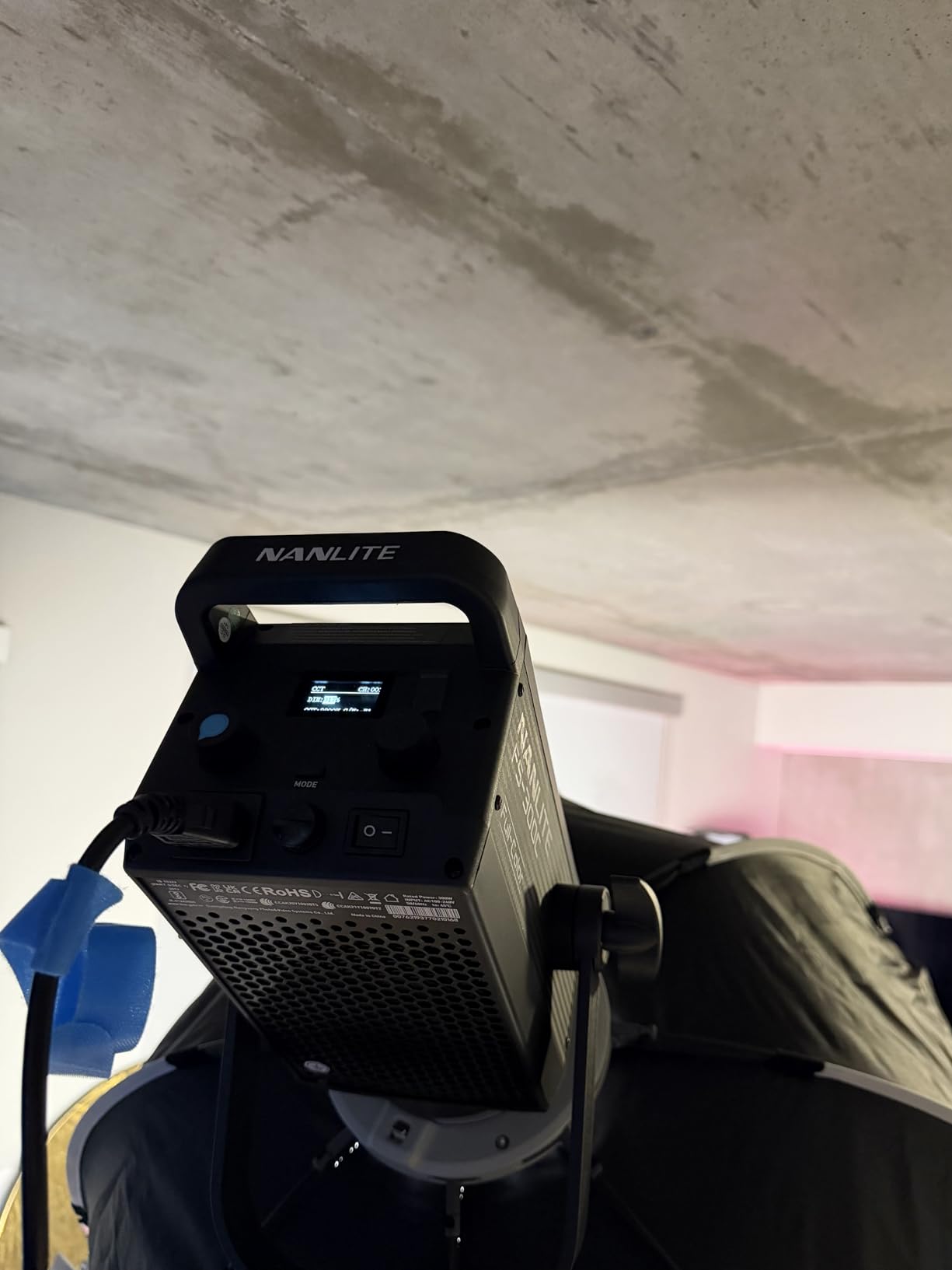 NANLITE FS-300C 300w RGB Studio Spotlight customer photo 2