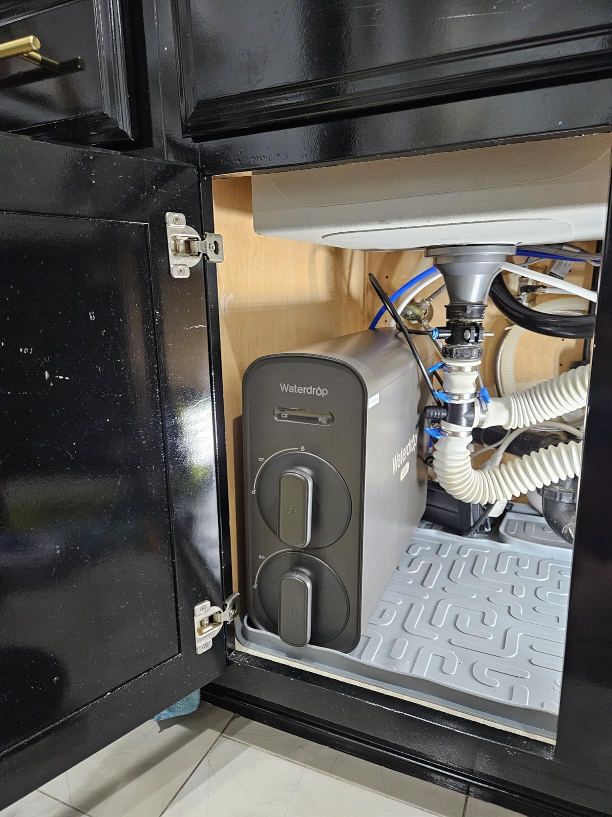 Waterdrop G5P500A Reverse Osmosis System, 8-Stage RO Filtration, Alkaline customer photo 1
