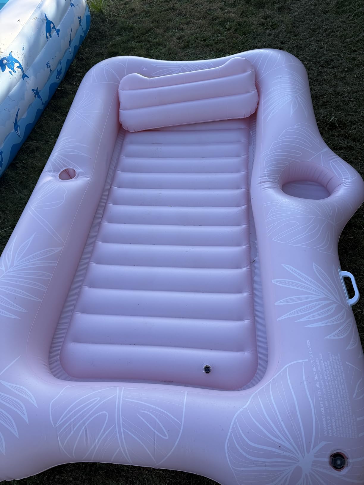 HeySplash Inflatable Tanning Pool Lounger Float, Suntan Tub for Adults customer photo 1