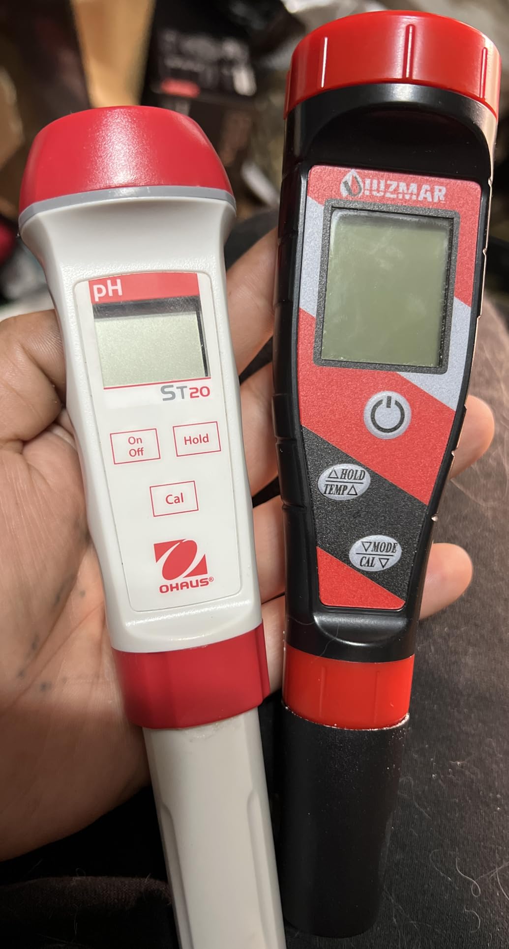 UIUZMAR pH Meter for Water Hydroponics Supplies 4 in 1 pH PPM ECTester customer photo 2