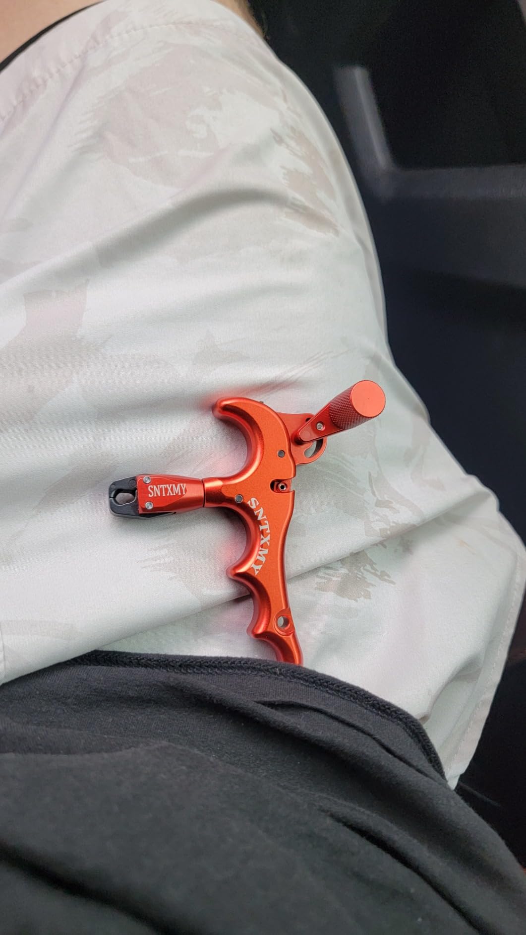 sntxmy Bow Release for Compound Bow, Archery Release Trigger, Compound Bow Release, Thumb Release. customer photo 2