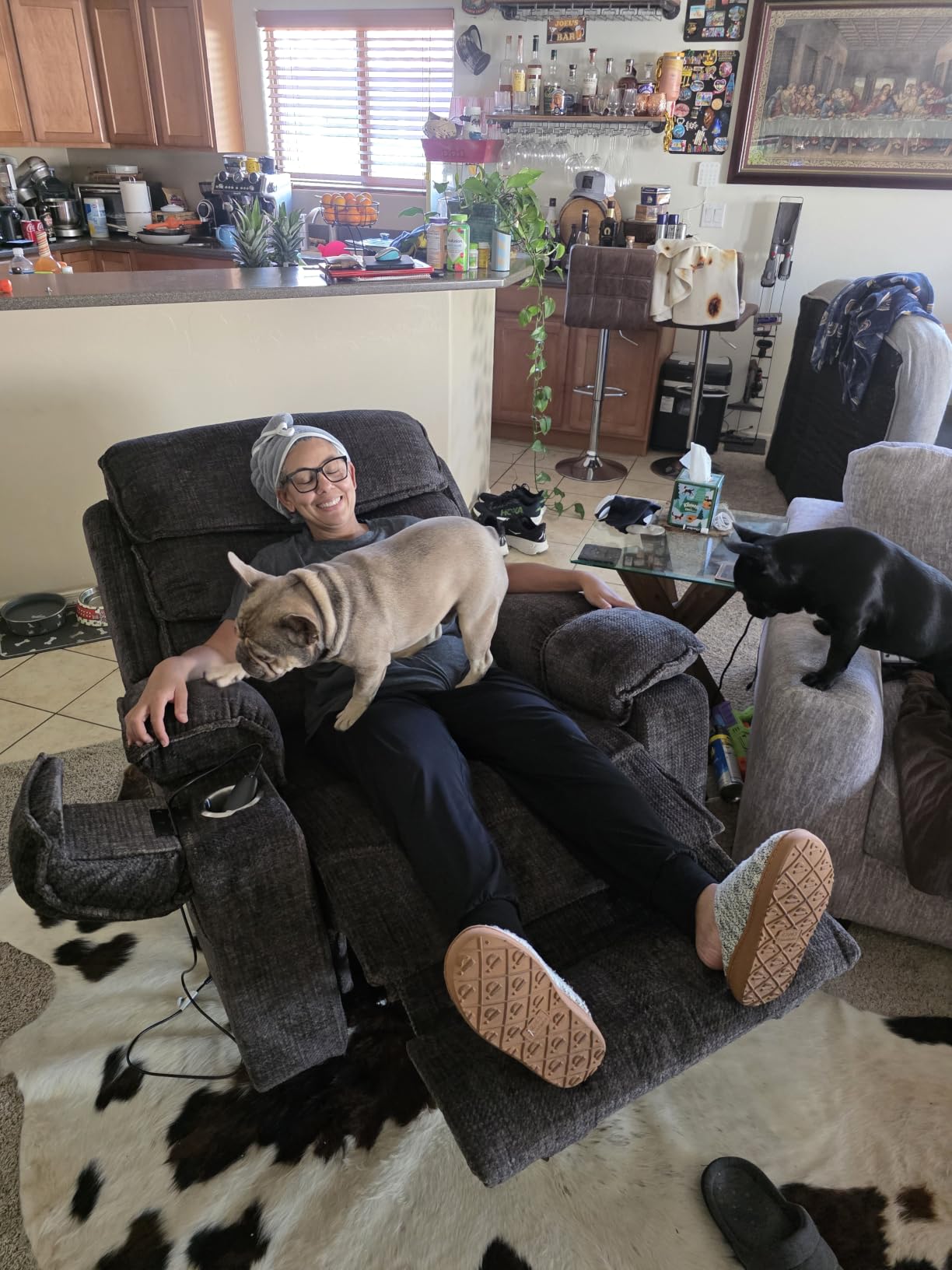 JIKFRIMA 27in Extra Wide Power Lift Recliner Chair for Big Tall Elderly customer photo 2