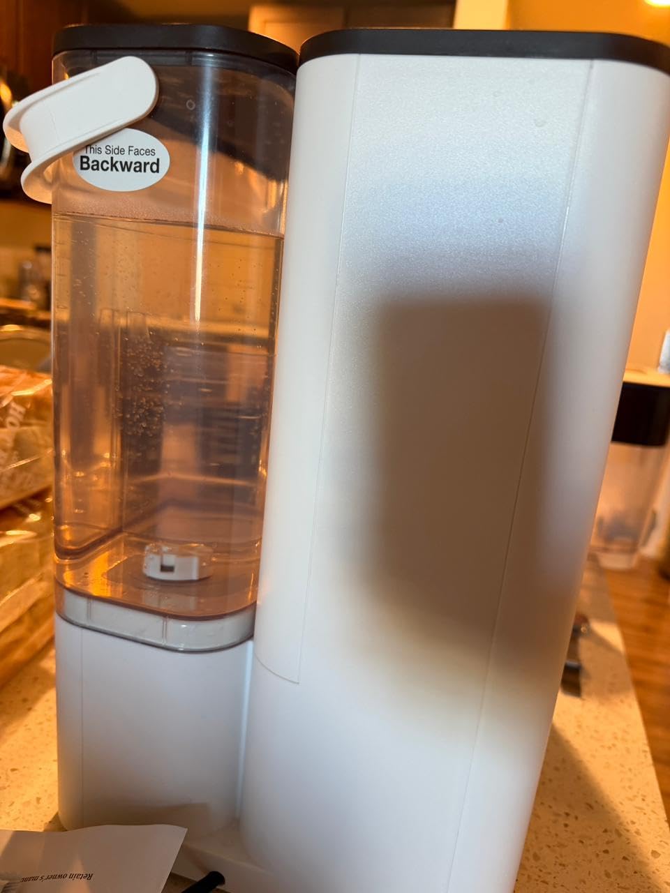 SimPure Y9A UV Countertop Reverse Osmosis Water Filter, Alkaline customer photo 1
