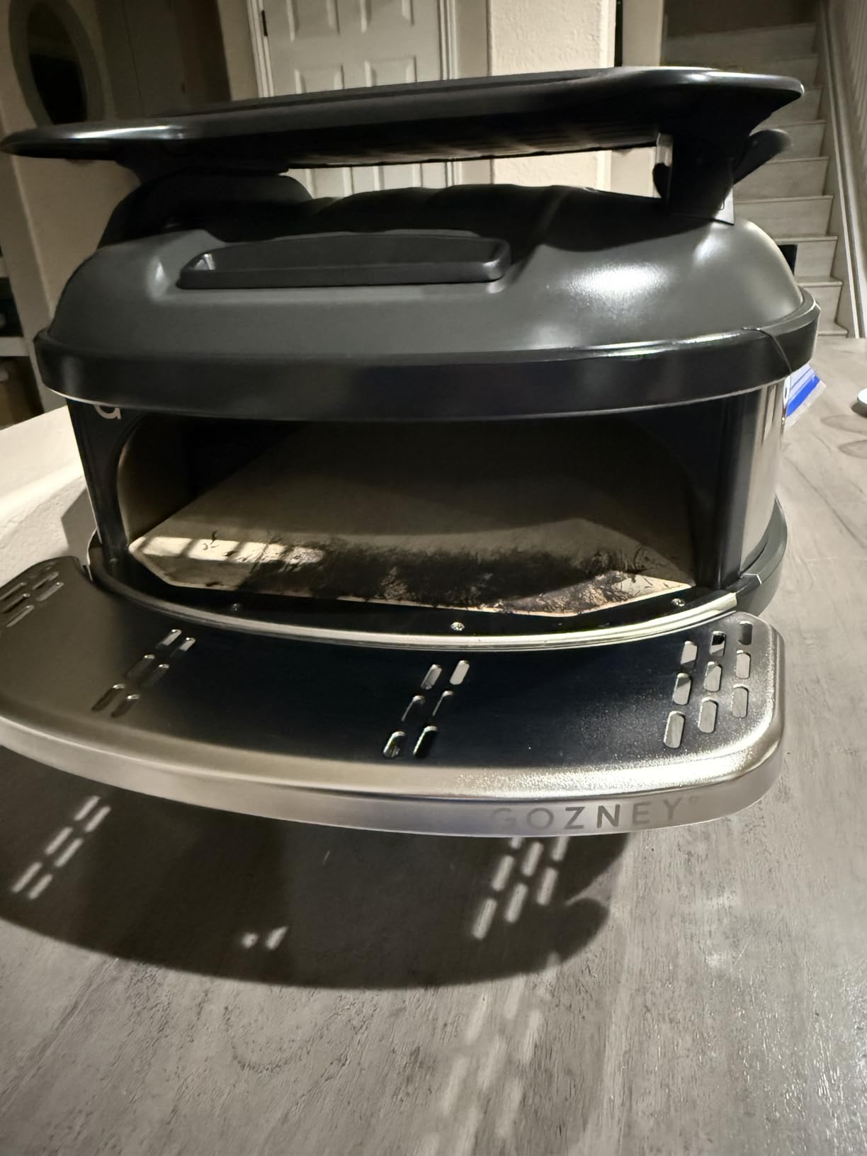 Gozney Tread Pizza Oven, Make 12” Pizzas Fast, Heat up to 950F - Black customer photo 1