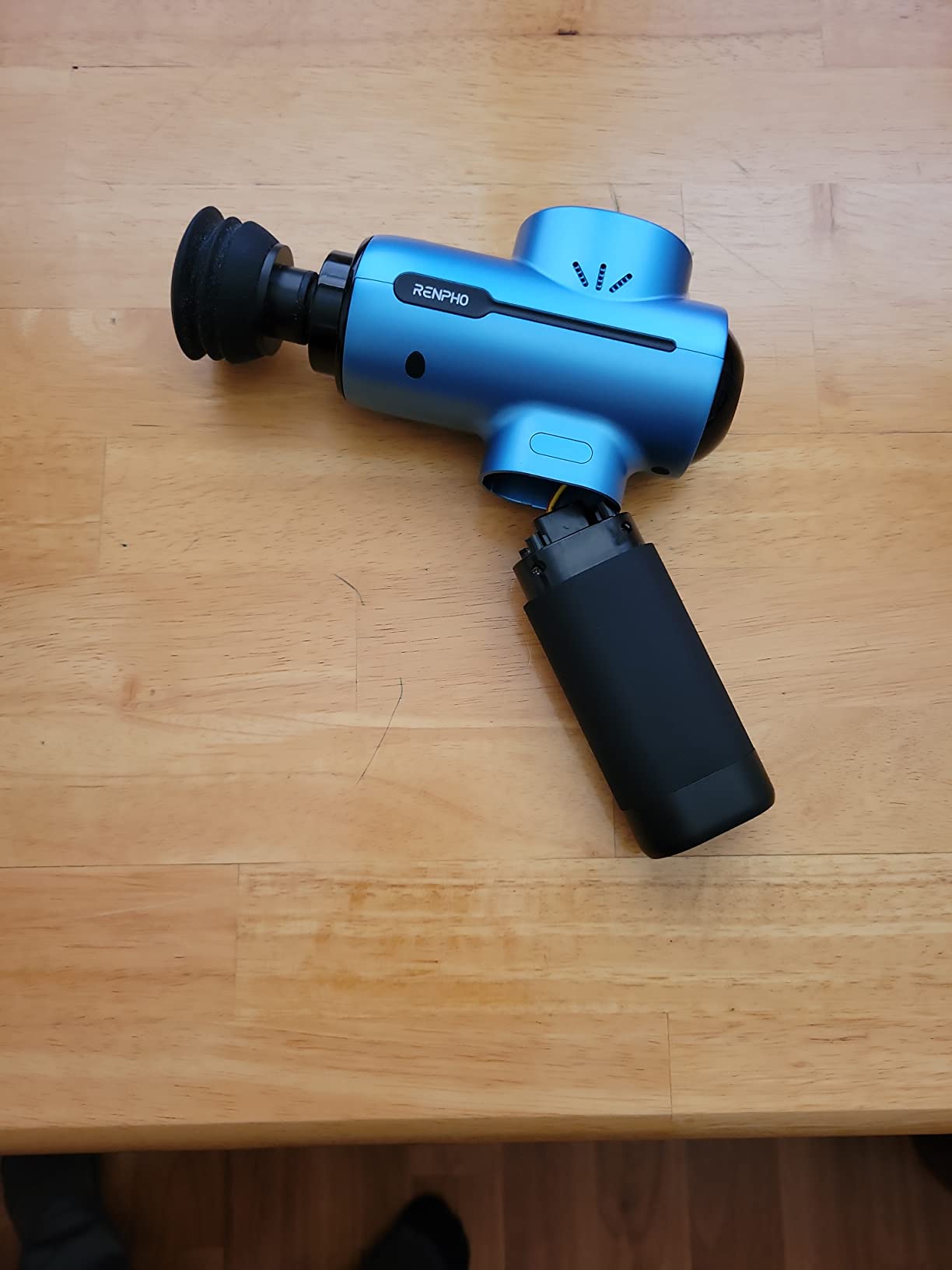 RENPHO Active+ Massage Gun, App-Controlled Guided Courses, Bluetooth customer photo 1
