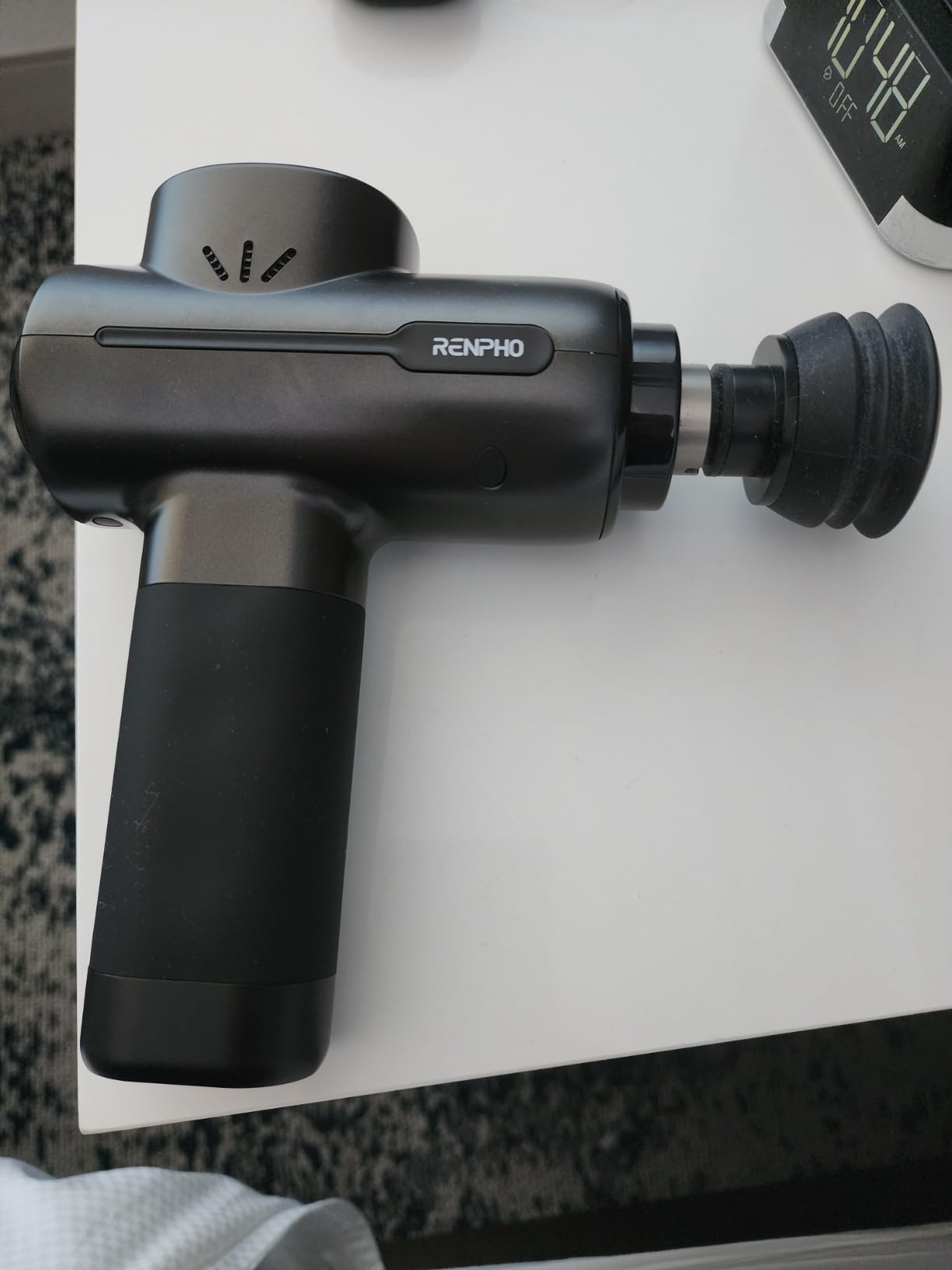 RENPHO Active+ Massage Gun, App-Controlled Guided Courses, Bluetooth customer photo 2