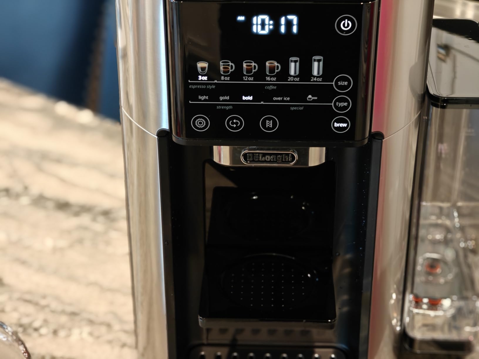 De'Longhi TrueBrew Drip Coffee Maker, Grinder, 8 to 24 oz, Built-In Grinder customer photo 1