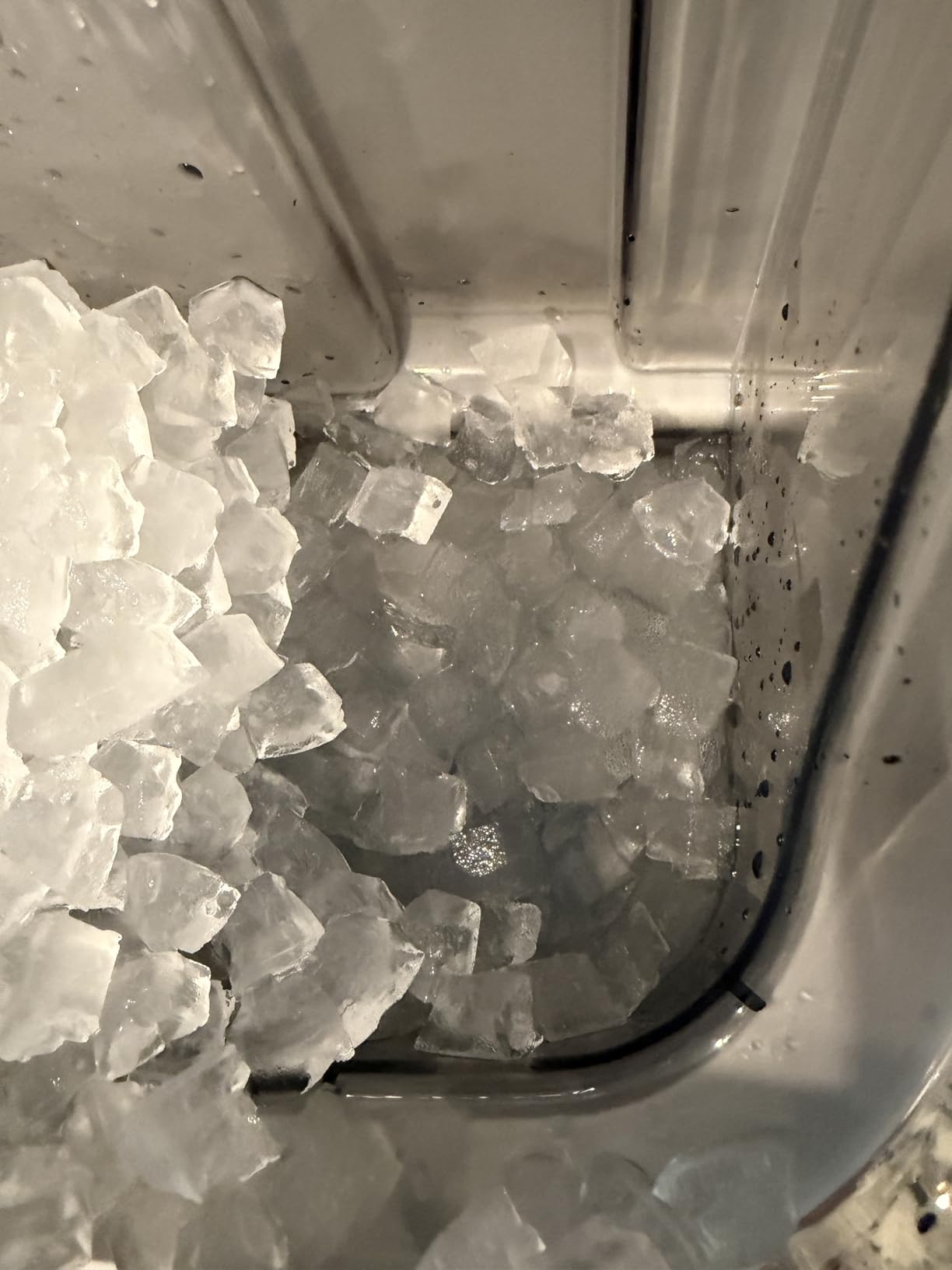 Kismile Nugget Ice Maker Countertop, 35 lbs/Day, Stainless Steel customer photo 2