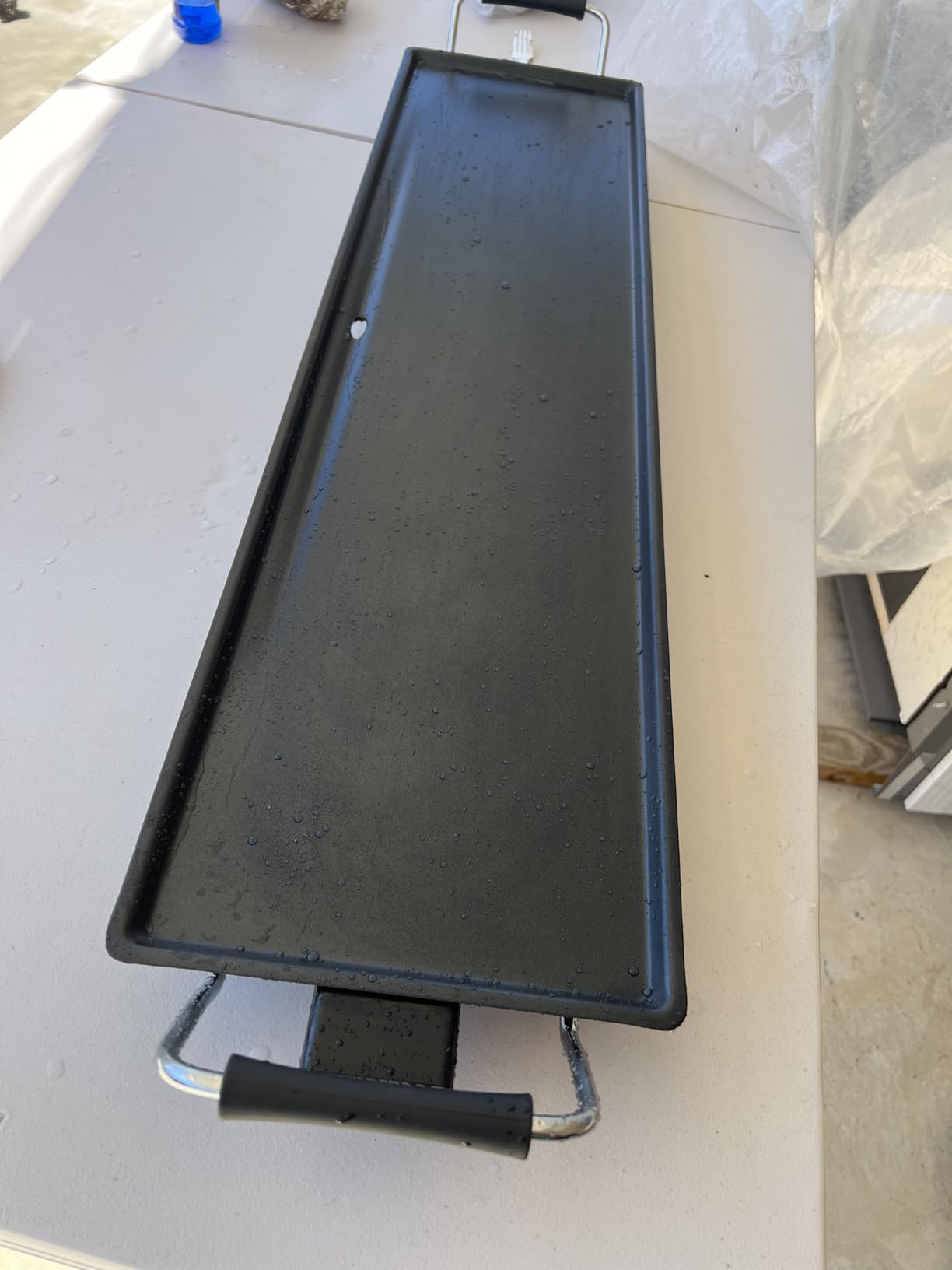 COSTWAY 39.5” Electric Griddle, Large Teppanyaki Grill, 2 Nonstick Surfaces customer photo 2