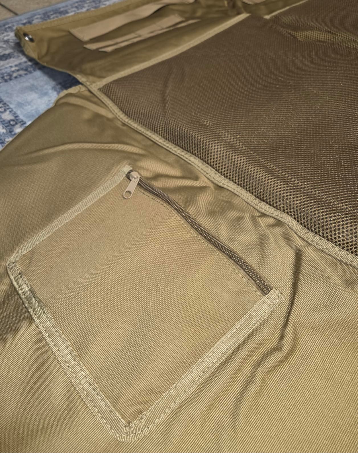 IC ICLOVER Shooting Mat, Tactical Prone Padded Shooting Mats, with 2 Pockets & Molle Webbings & Bipod Holder, Extra Large Non-Slip Waterproof Foldable Pad Blanket for Long Range Rifle Shooting Hunting customer photo 2