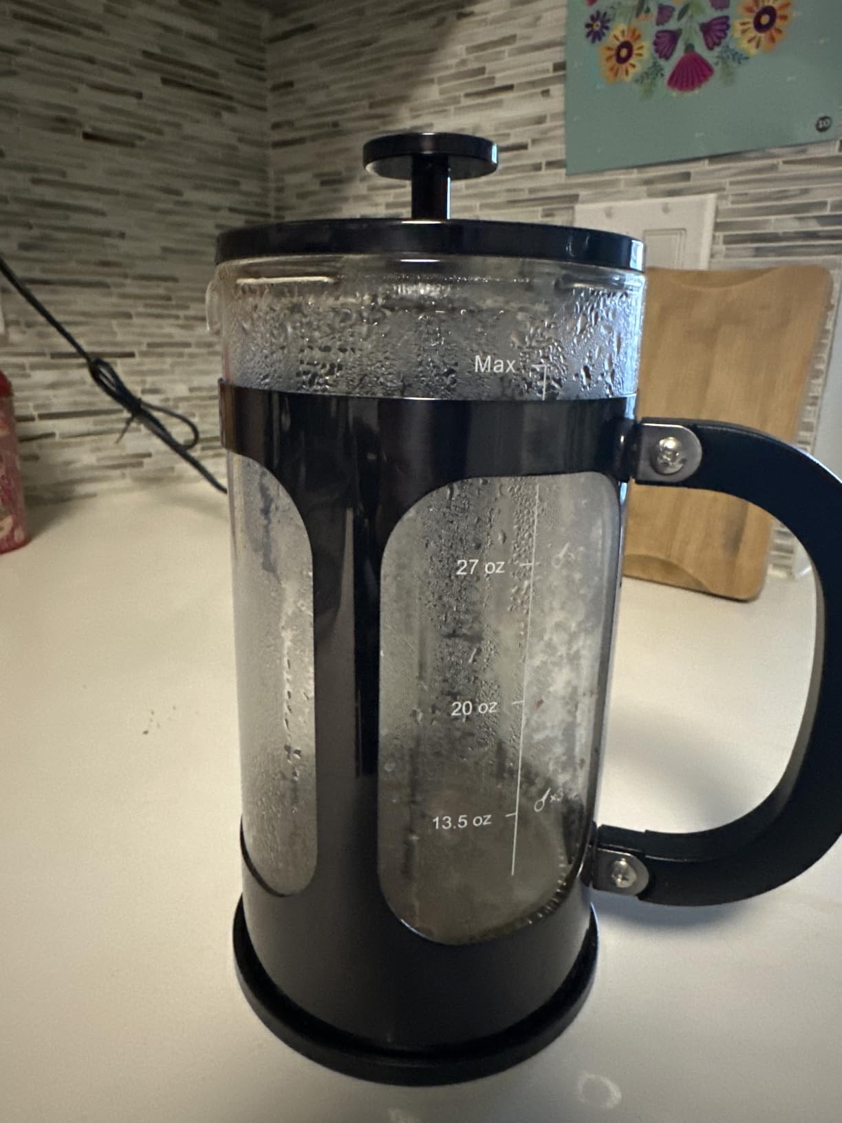 Veken 34oz French Press Coffee Maker, No Plastic Touching Cafe,1 L Cafetera customer photo 2