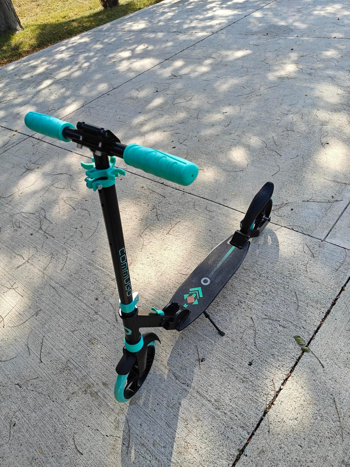 Kick Scooter for Kids 6+, Teens & Adults, Lightweight 9.5 lbs, Foldable with Carry Strap, 8