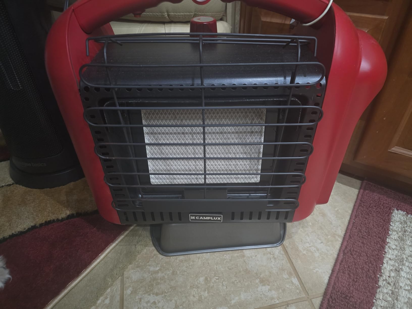 CAMPLUX Portable Propane Heater 8500 BTU, 2 Heating Modes Tabletop Outdoor Heater for Camping, Patio, and Outdoor Gatherings with ODS & Tip-Over Protection, 4.2lbs Ultra Light with Storage Bag customer photo 1