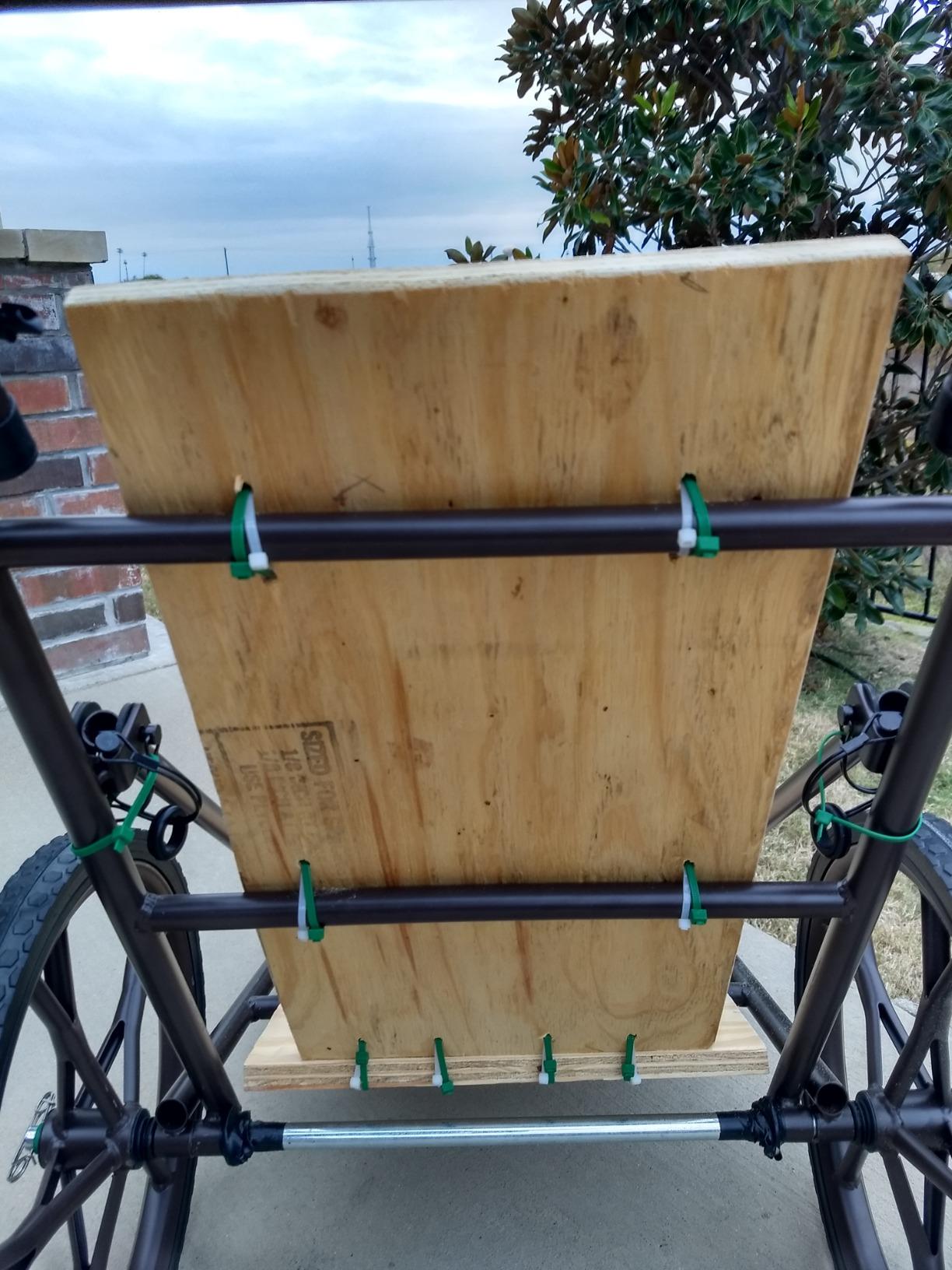 Goplus Folding Deer Cart, 550 LBS Adjustable Game Cart with 20 Inch Big Wheels, Heavy Duty Cargo Carrier, 2-in-1 Deer Hauler for Luggage, Firewood, Animal customer photo 2