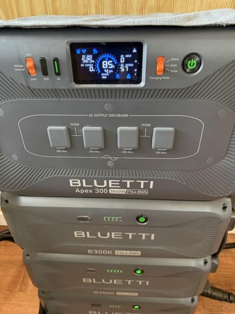 BLUETTI Apex 300 Solar Generator & B300K with TT-30 30A Cable Power Station customer photo 1