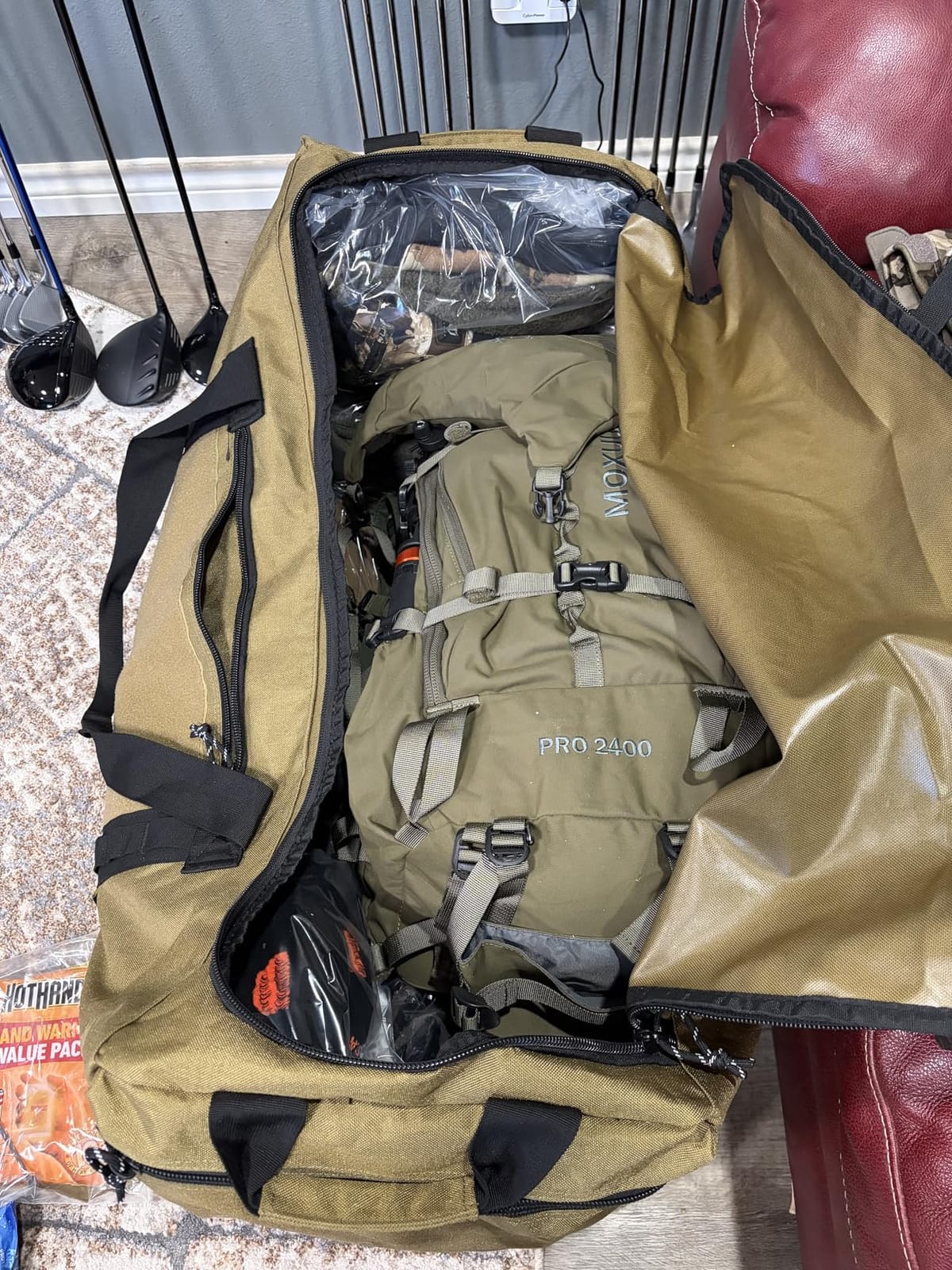 MOXULE Pro 5000 Camo Frame Backpack - Meat Hauler Pack with Rain Cover for Outdoor customer photo 1