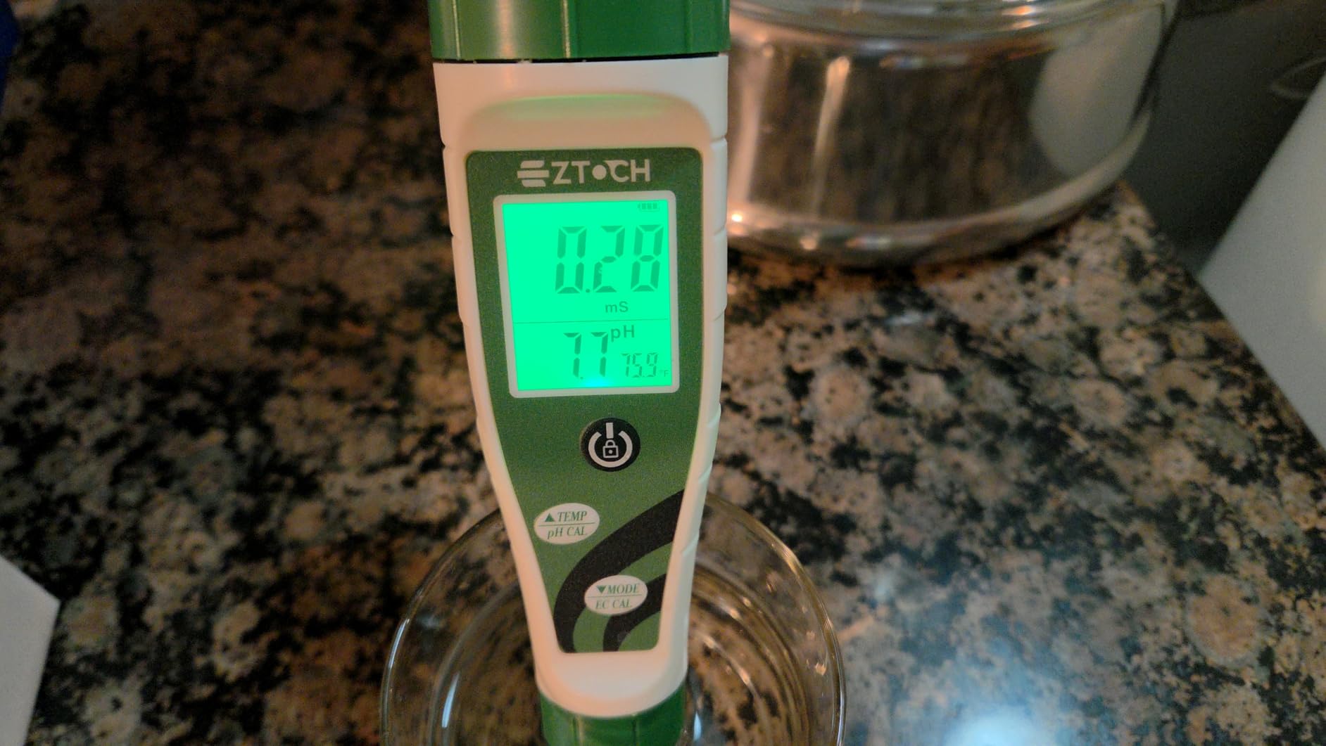 Hydroponic pH EC Meter, Water pH TDS PPM Meter customer photo 2
