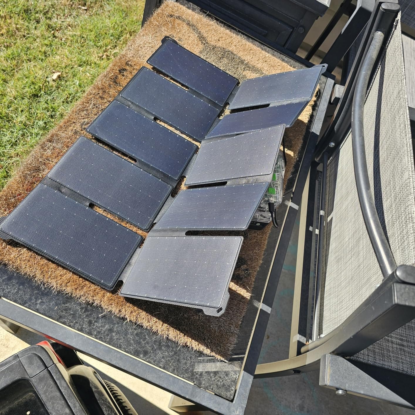 [Upgraded] BigBlue 35W Solar Charger with Fast Charging USB-A/PD 25W USB-C customer photo 1