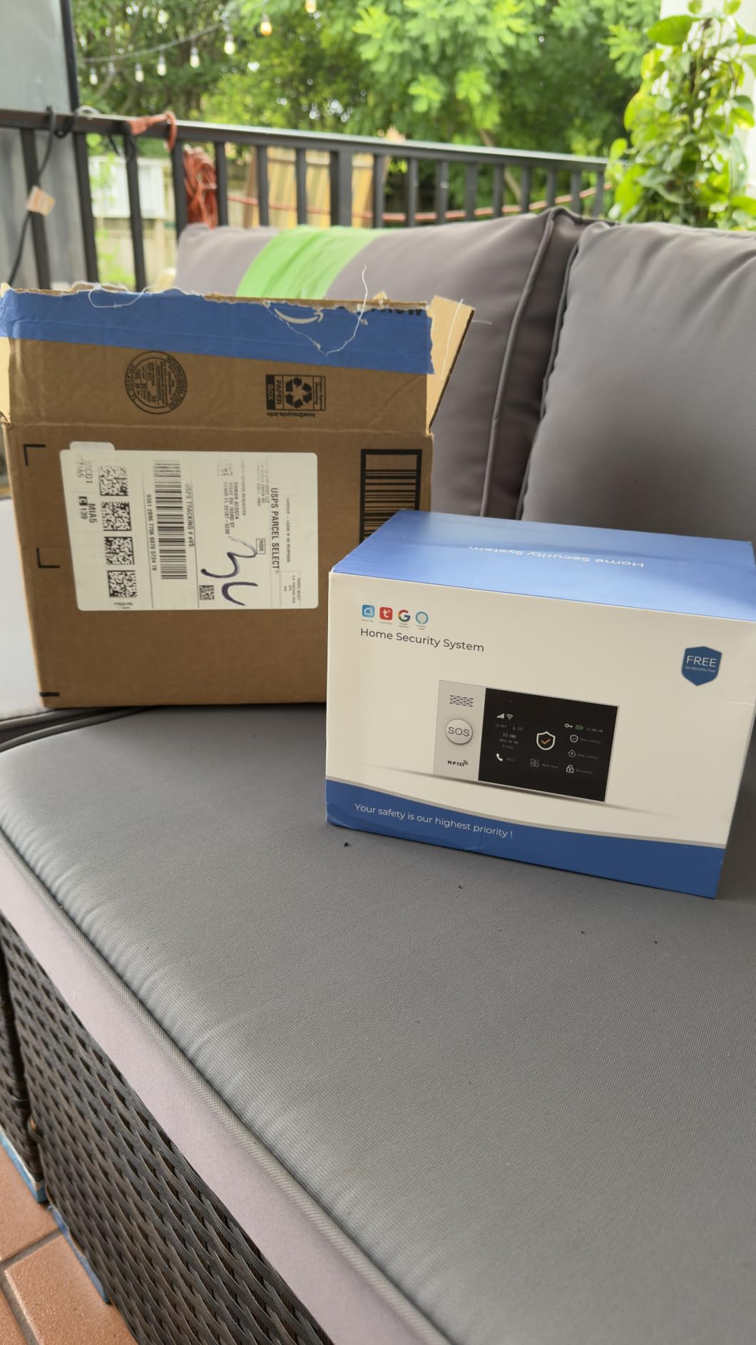 WiFi Wireless Alarm System for Home Security - 24/7 Protection Smart Home Devices 4.3