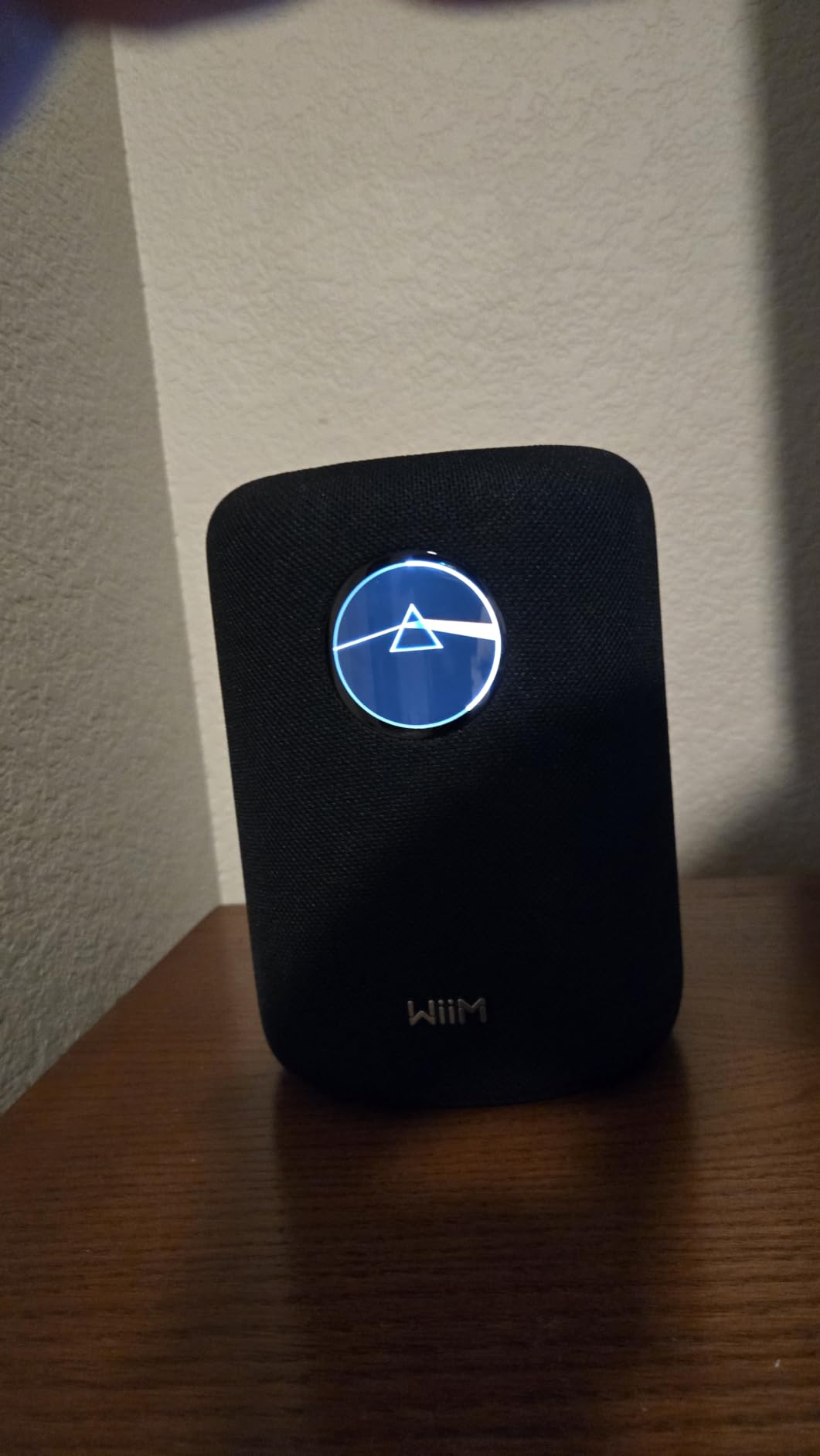 WiiM Sound Smart Speaker with Hi-Res Audio, WiFi and Touchscreen, White customer photo 2