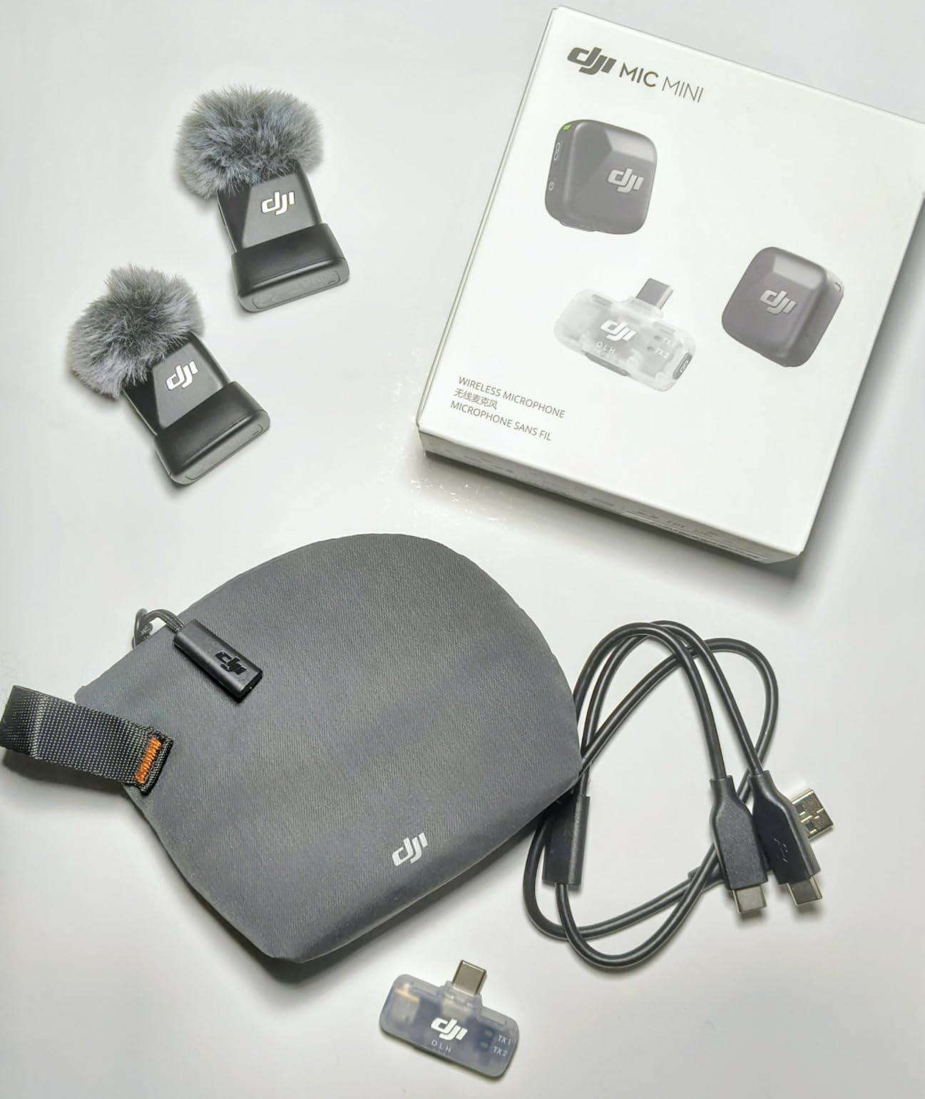 DJI Mic Mini (2 TX + 1 Mobile RX), Ultralight, Active Noise Cancelling customer photo 2