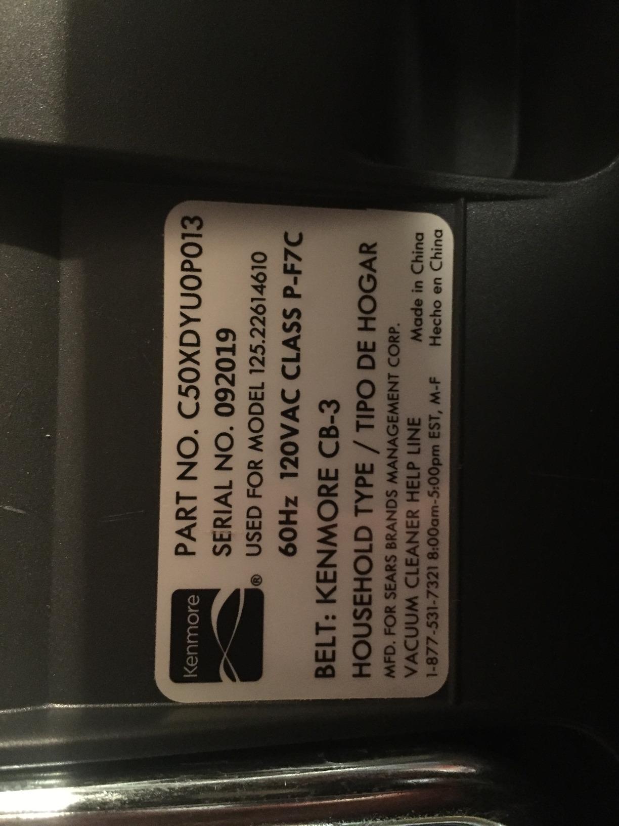 Kenmore 500 Series Bagless Canister Vacuum with Hair Eliminator Brushroll customer photo 2
