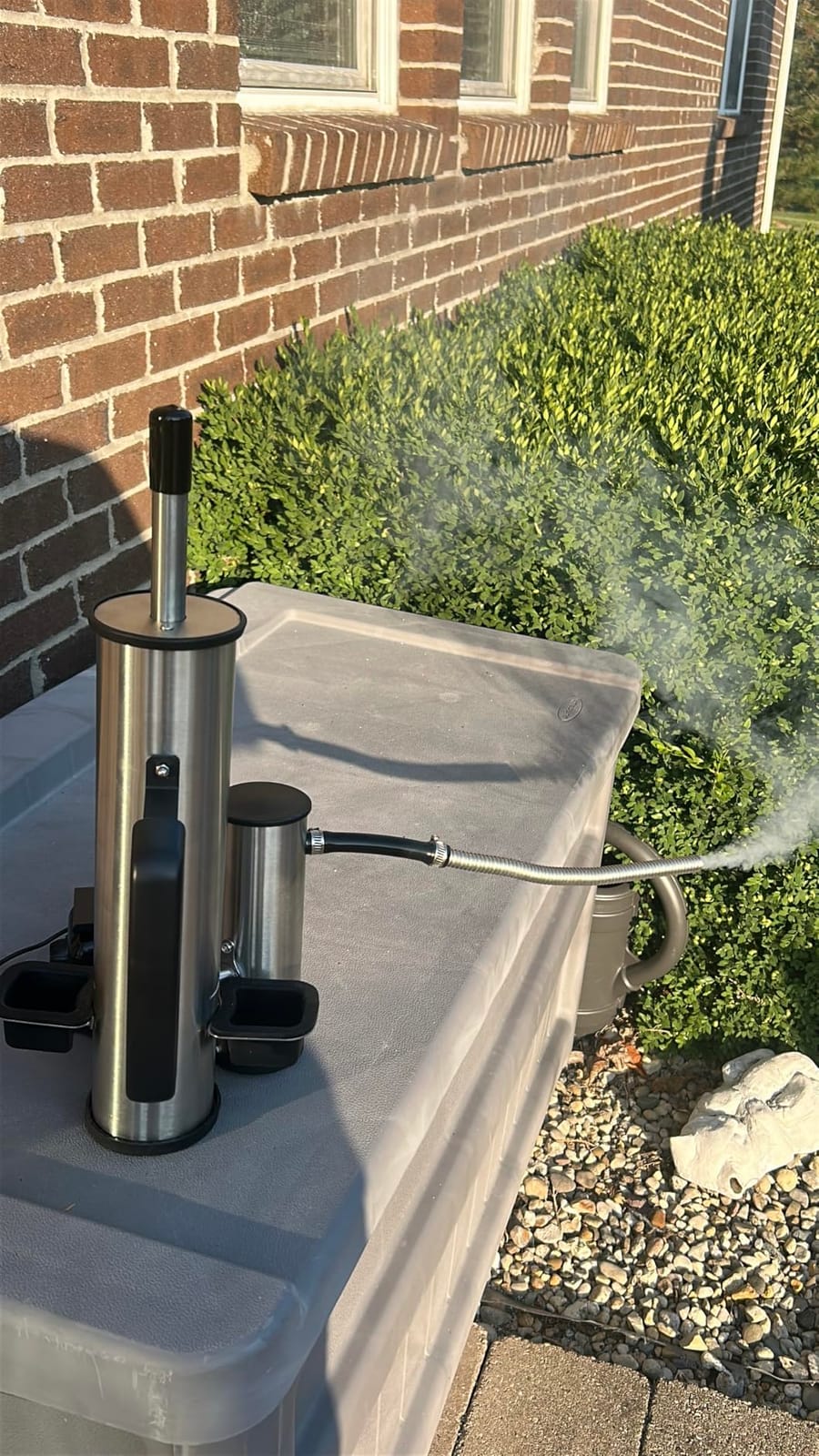 Cold Smoke Generator for BBQ Grills, Hot/Cold Smoker for Cheese, Meat & Fish, Works with Wood Pellets and Chips Cold Smoker and for Creating Your Own DIY Smoking Chamber, Great Gift for Men & Fathers customer photo 1