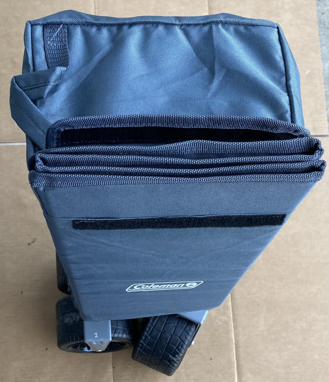 Coleman XL Collapsible Wagon, Heavy-Duty, 400-Pound Capacity, Blue customer photo 2
