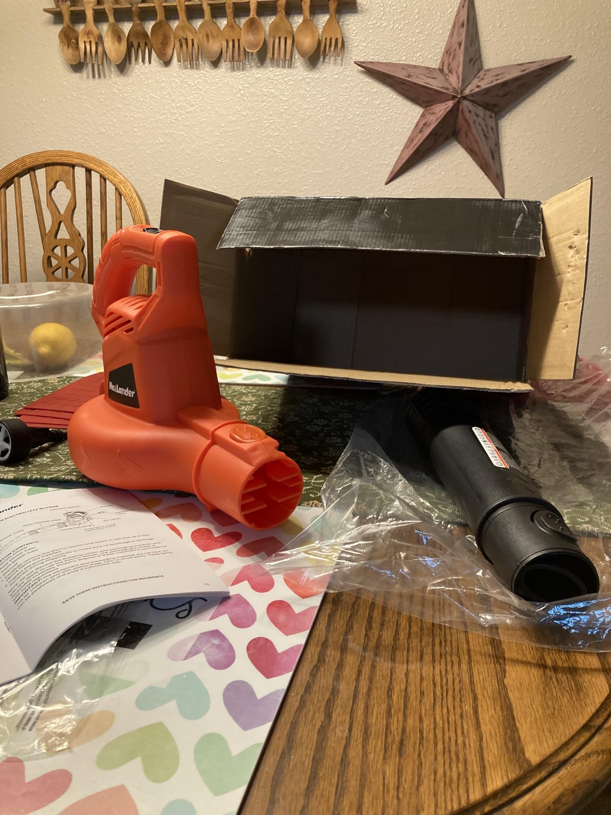 MAXLANDER Cordless Leaf Blower Vacuum Mulcher, 3-in-1 Leaf Vacuum with Bag customer photo 1
