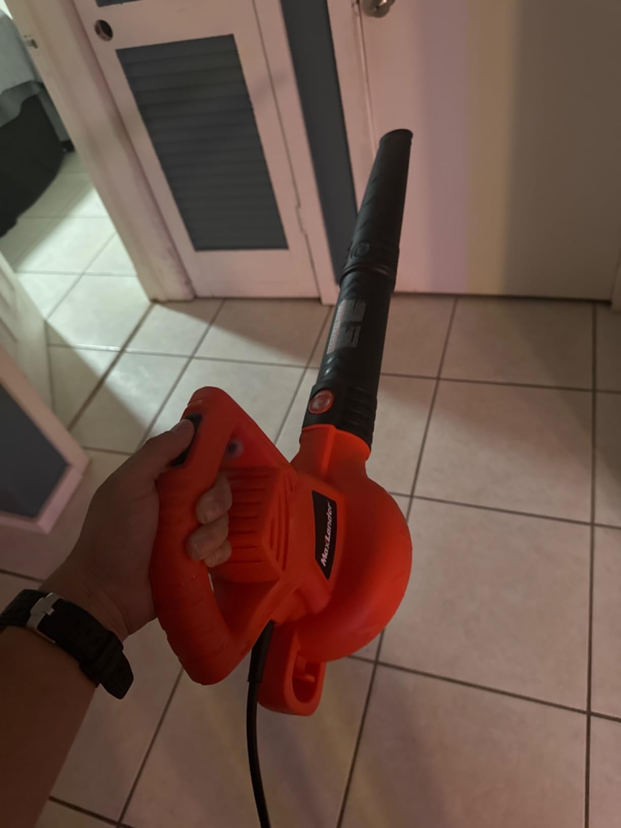 MAXLANDER Cordless Leaf Blower Vacuum Mulcher, 3-in-1 Leaf Vacuum with Bag customer photo 2