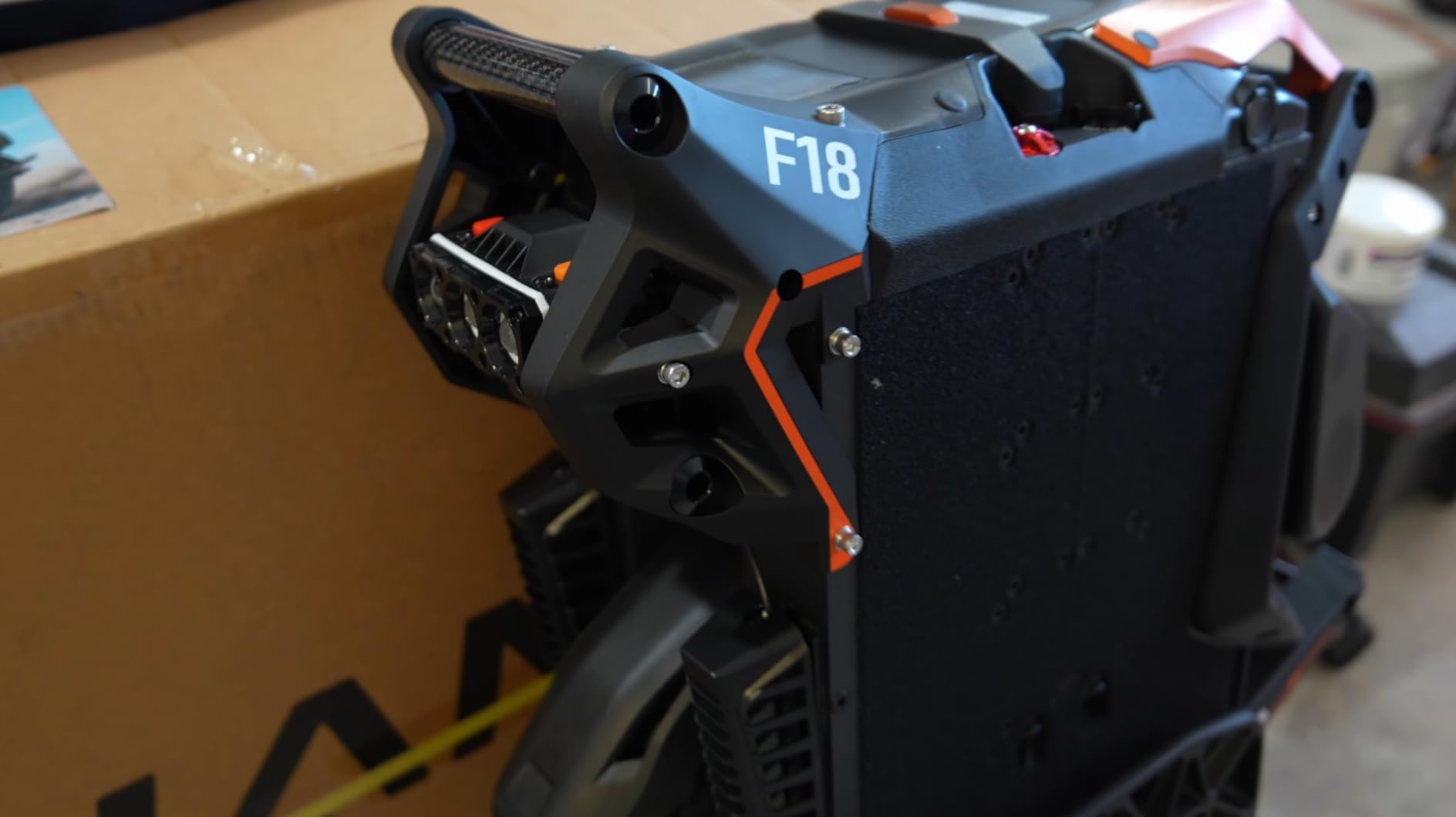 King Song F18 20-Inch Suspension Electric Unicycle, 5000W Rated Motor customer photo 1