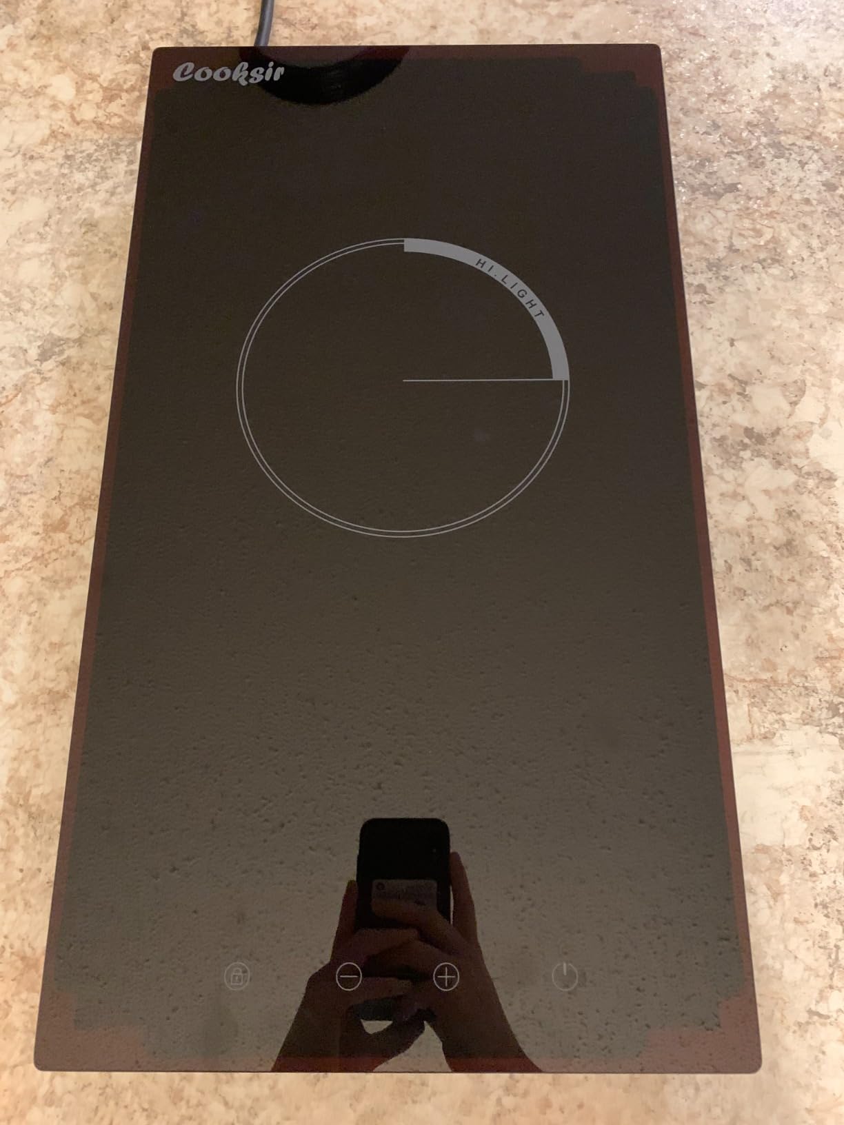 36 Inch Electric Cooktop with Downdraft, Recirculating Air Vent customer photo 2