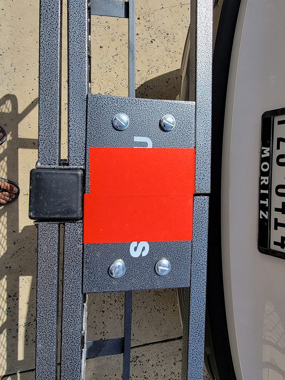 Mockins Folding Trailer Hitch Cargo Carrier with Ramp for Wheelchair customer photo 1