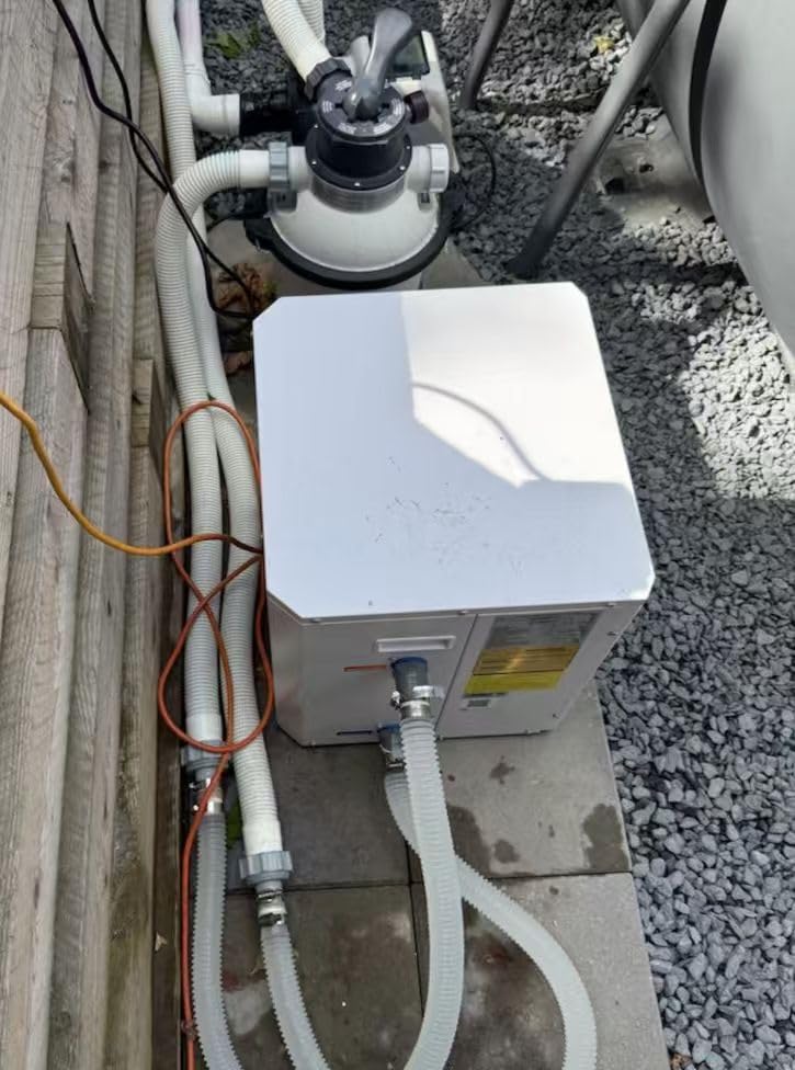7,500 Gallons Above Ground Pool Heater 110V customer photo 2