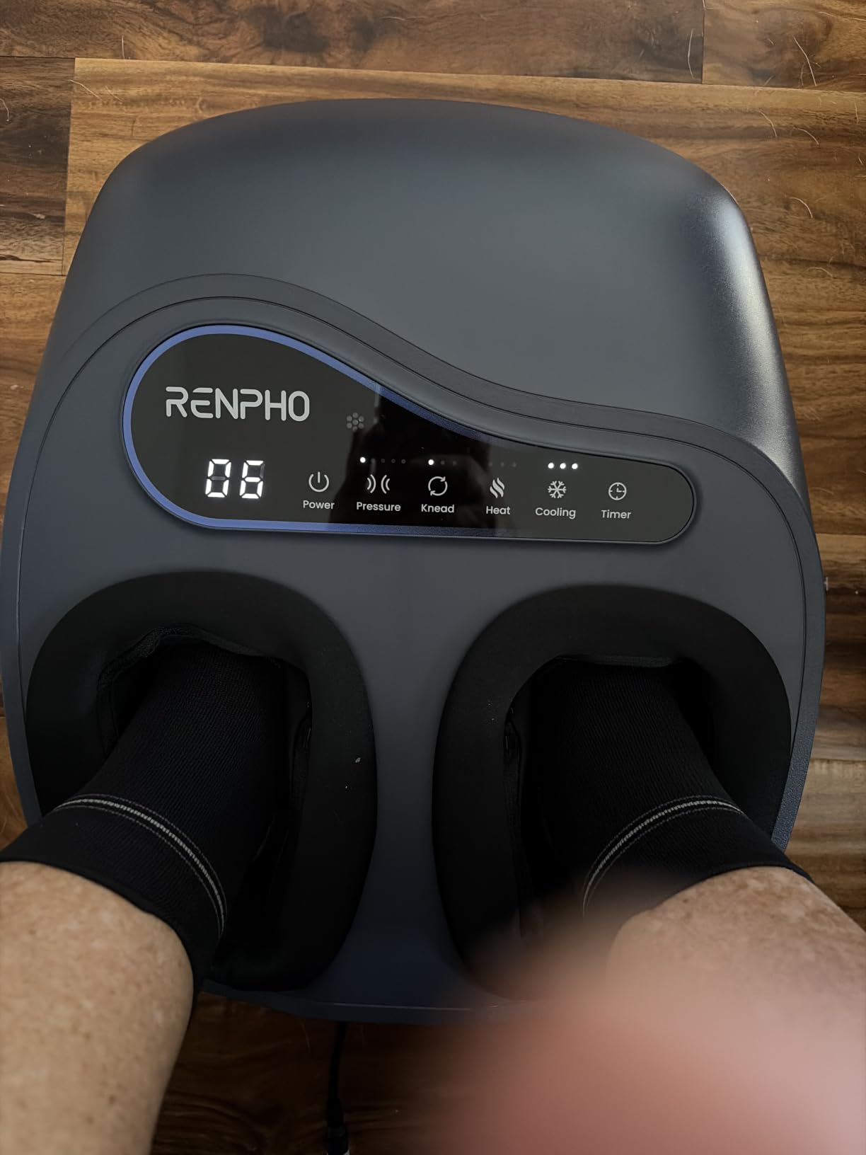RENPHO Thermacool 2-in-1 FSA Foot Massager with Heat & Cold, HSA Eligible customer photo 1