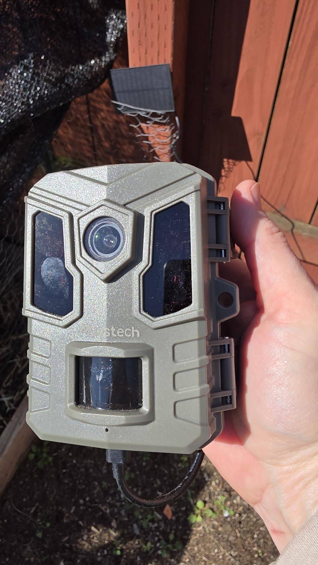 Misstech Solar Trail Camera, 4K/64MP Clear Night Vision for Game & Outdoor customer photo 2
