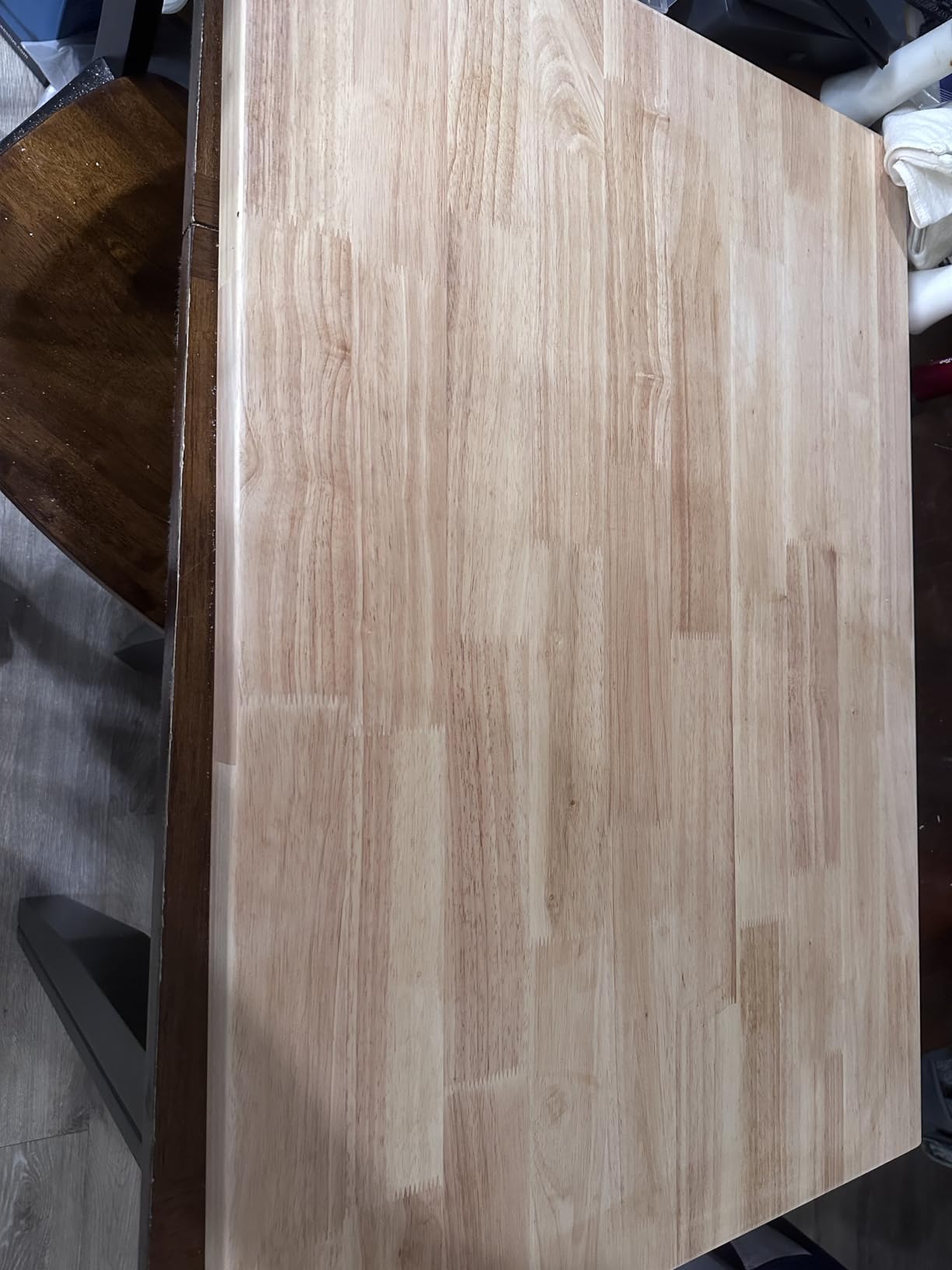 Hevea Butcher Block Countertop, 25