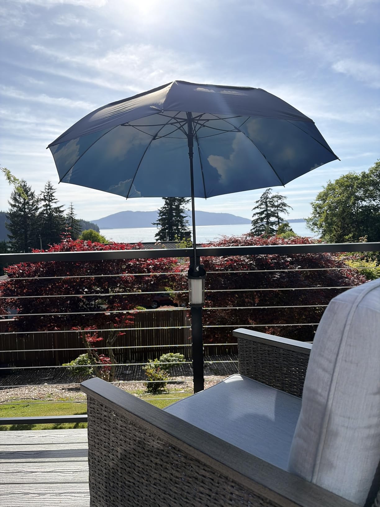 TUMELLA Golf Umbrella 62 Inch Windproof, Extra Large Auto Open, Double Canopy, Heavy Duty Rain Protection for Golf, Sports & Family Use, Wind Resistant & Tested 33+ MPH customer photo 1