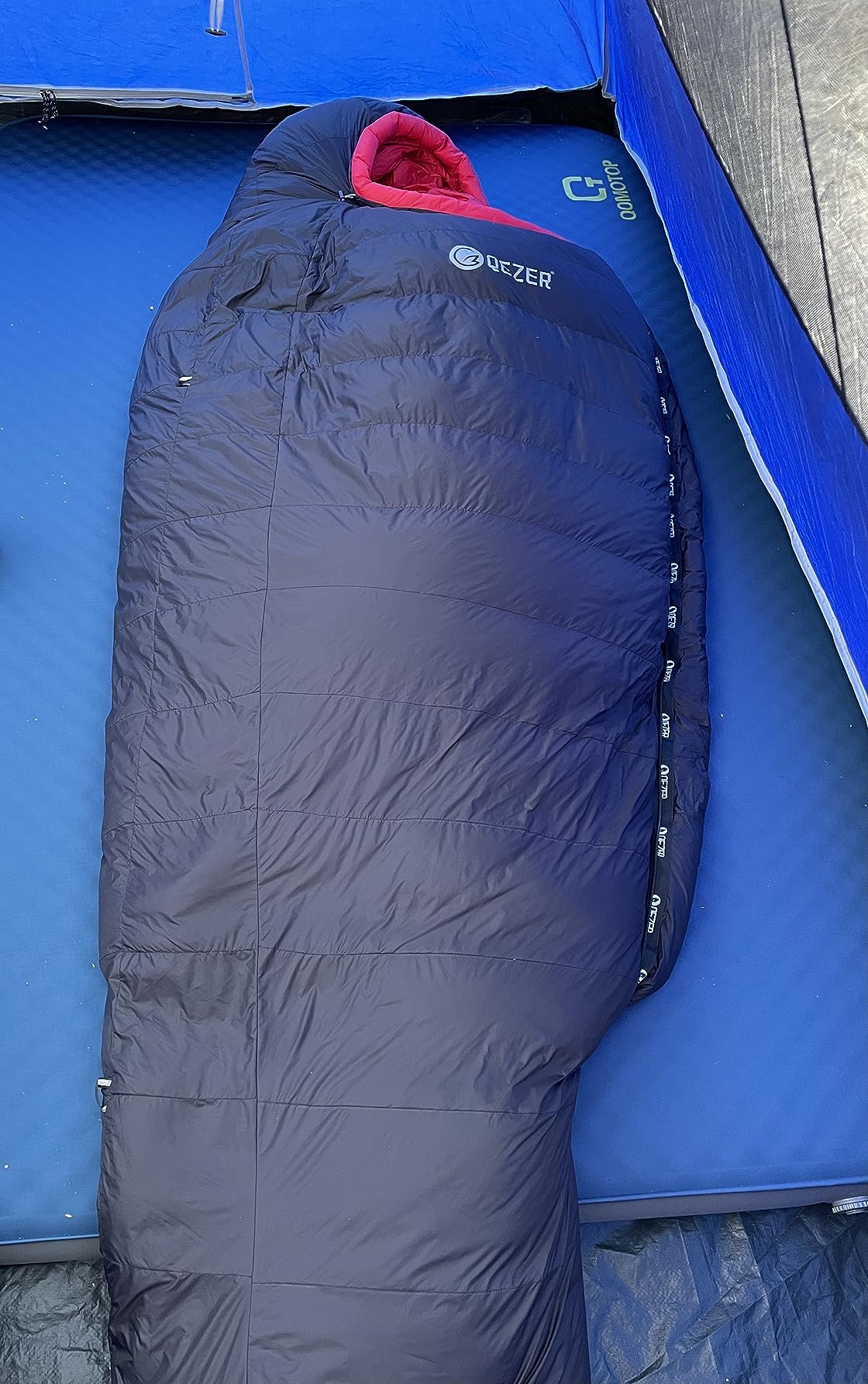 0 Degree Down Sleeping Bag for Adults,Cold Weather Backpacking customer photo 1