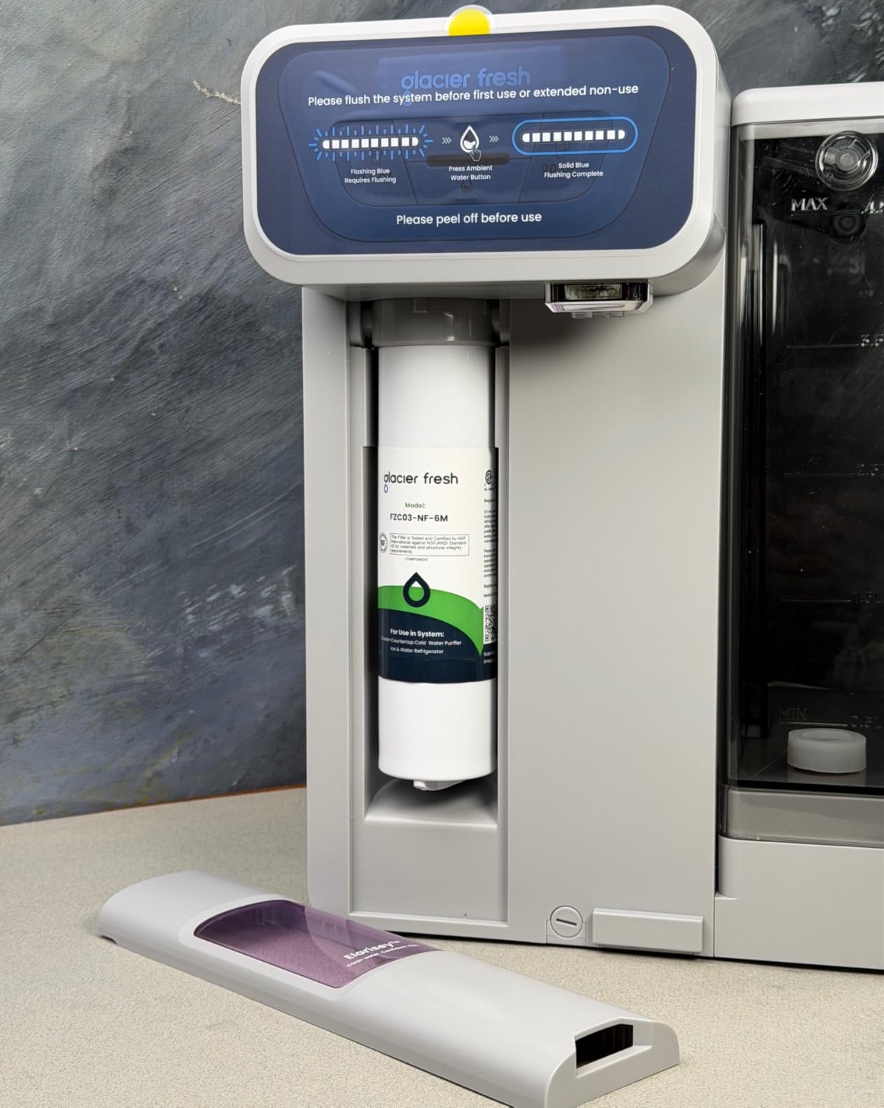 GLACIER FRESH C03 Coolon Countertop Cold Water Purifier, Zero Wastewater customer photo 1