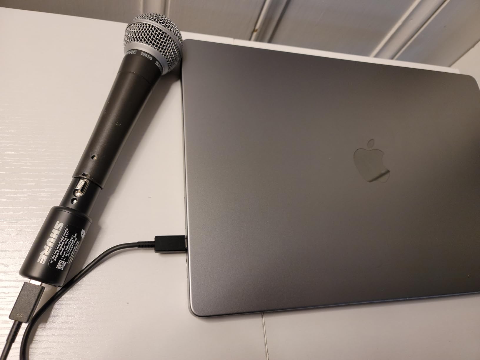 Shure MVX2U Gen 2 XLR-to-USB-C Audio Interface customer photo 1