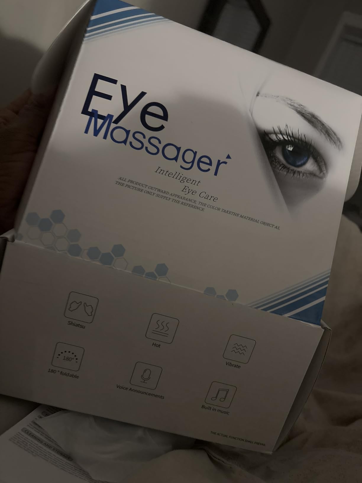 LAOBEN Eye Massager with Heat-Eye Mask for Migraines Relief & Improve Sleep customer photo 2