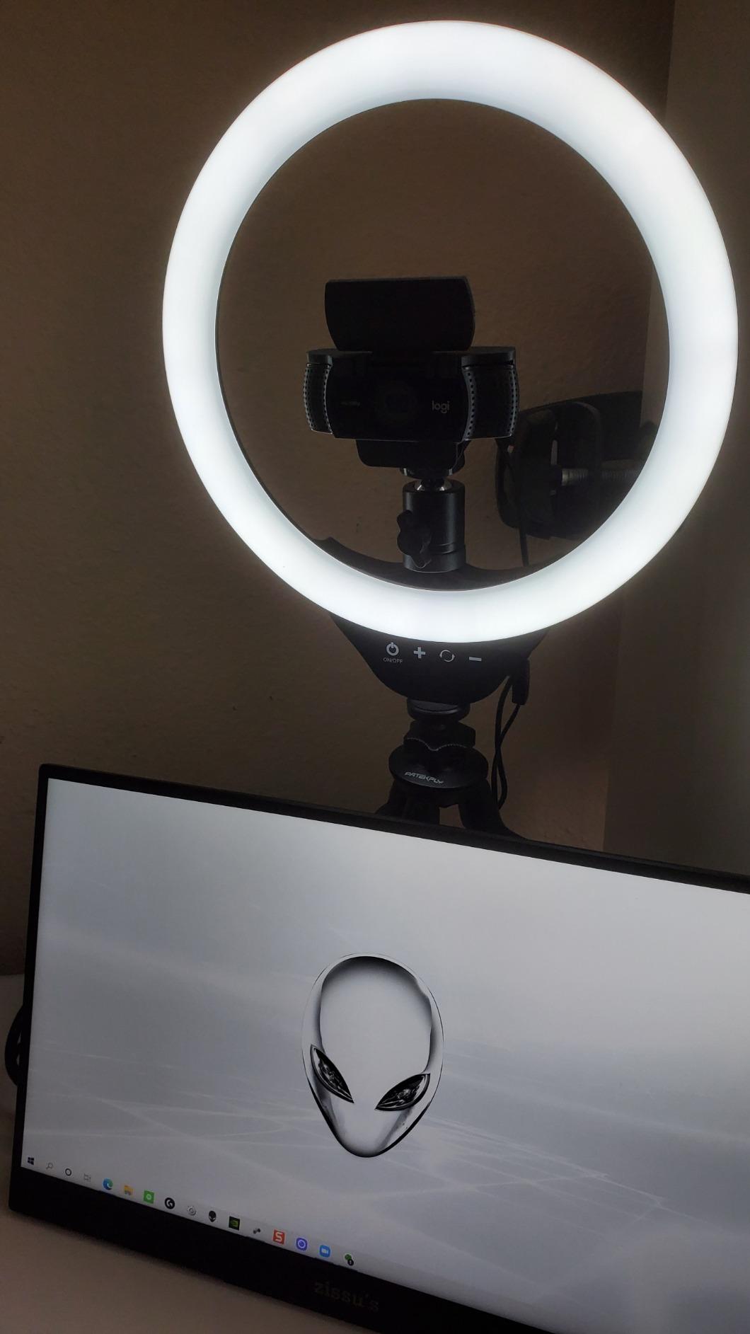 Torjim 12 Inch Video Light Kit for Creators | 30W High Brightness customer photo 1
