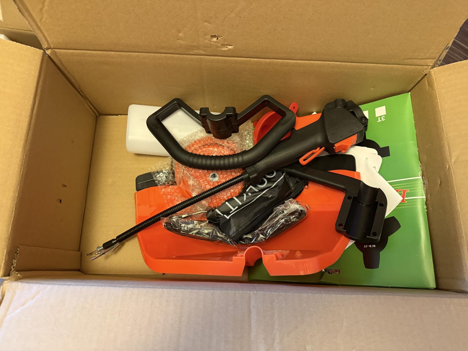 Baotree 52cc 6 in 1 Gas Hedge Trimmer, Weed Eater, String Trimmer, Edger, Pole Saw Chainsaw Pruner with EPA, CE and EMC Certification customer photo 2