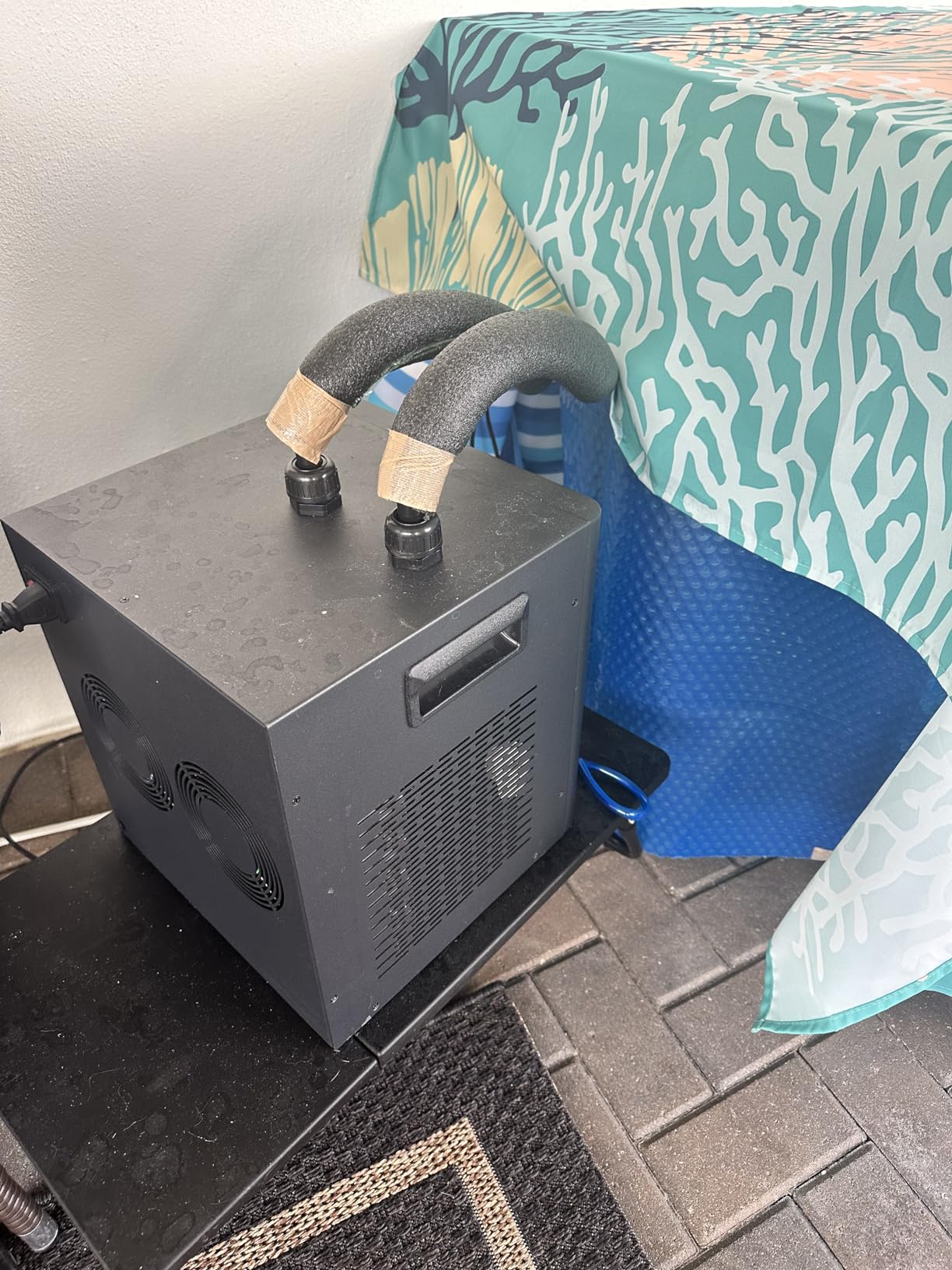 79 Gal Aquarium Chiller, 1/3 HP Fish Tank Water Chiller, Hydroponic Water Chiller with Touch Screen, Hydroponics System Axolotl Jellyfish Coral Reef 300L customer photo 2